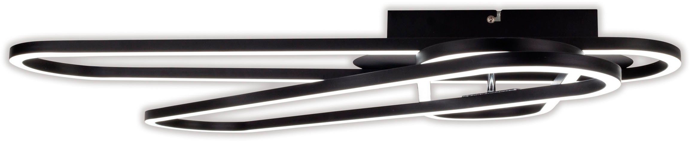 näve Led-plafondlamp CARLON Dimbaar, CCT-functie, geheugenfunctie, nachtlichtfunctie, timer (2 stuks)