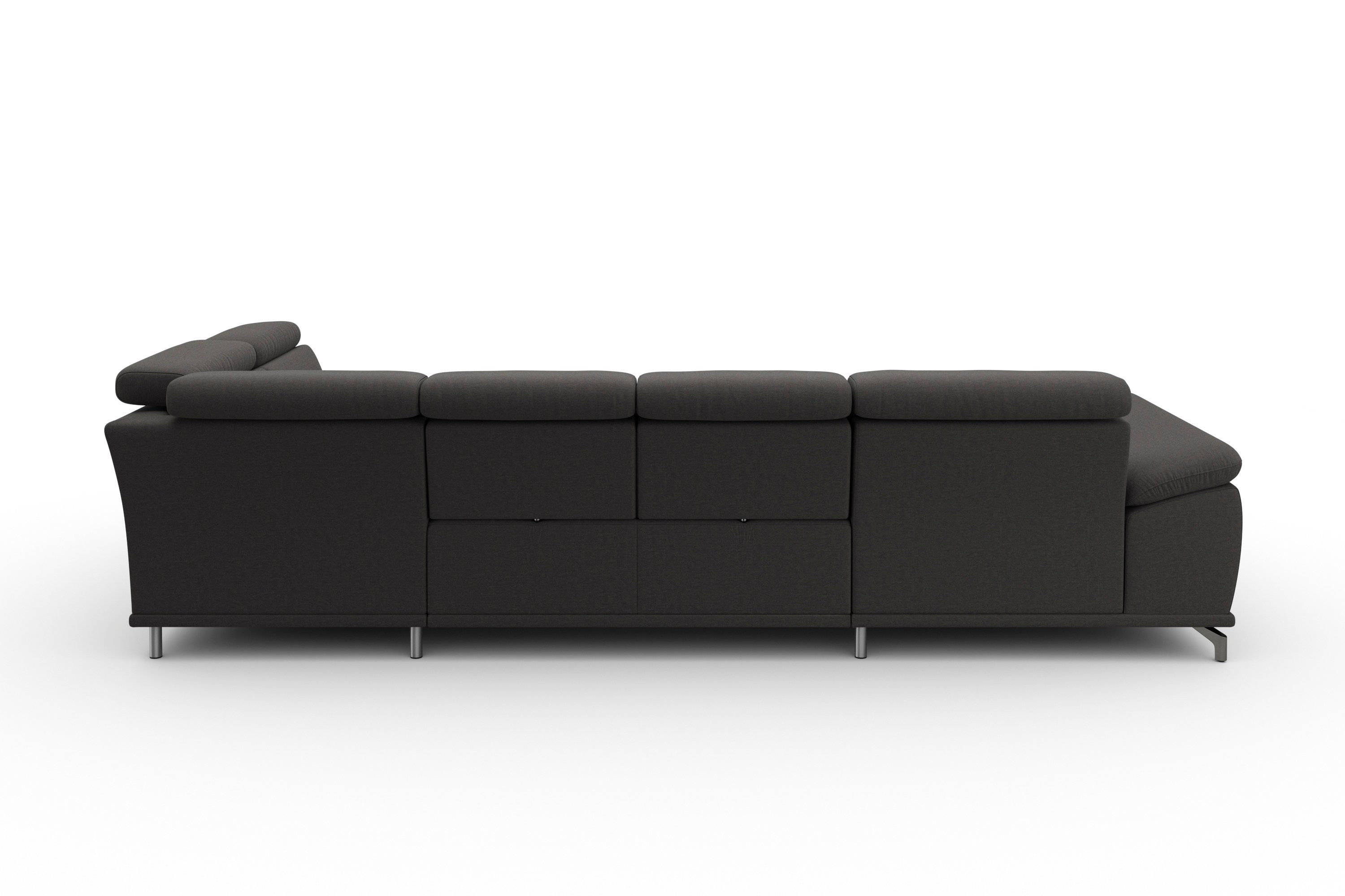 sit&more Zithoek Cabrio U-vorm, met zitdiepteverstelling, arm- en hoofdsteunverstelling