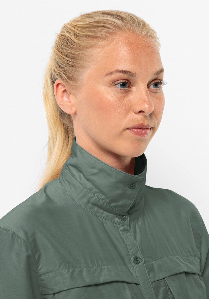 Jack Wolfskin Blouse met lange mouwen BARRIER LS SHIRT W