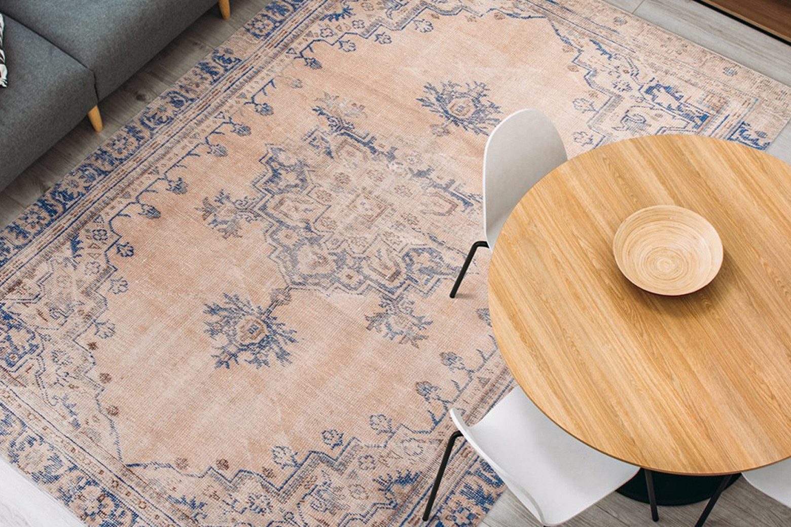 aRTE ESPINA Vloerkleed Vintage 8406 Korte pool in vintage-design, woonkamer