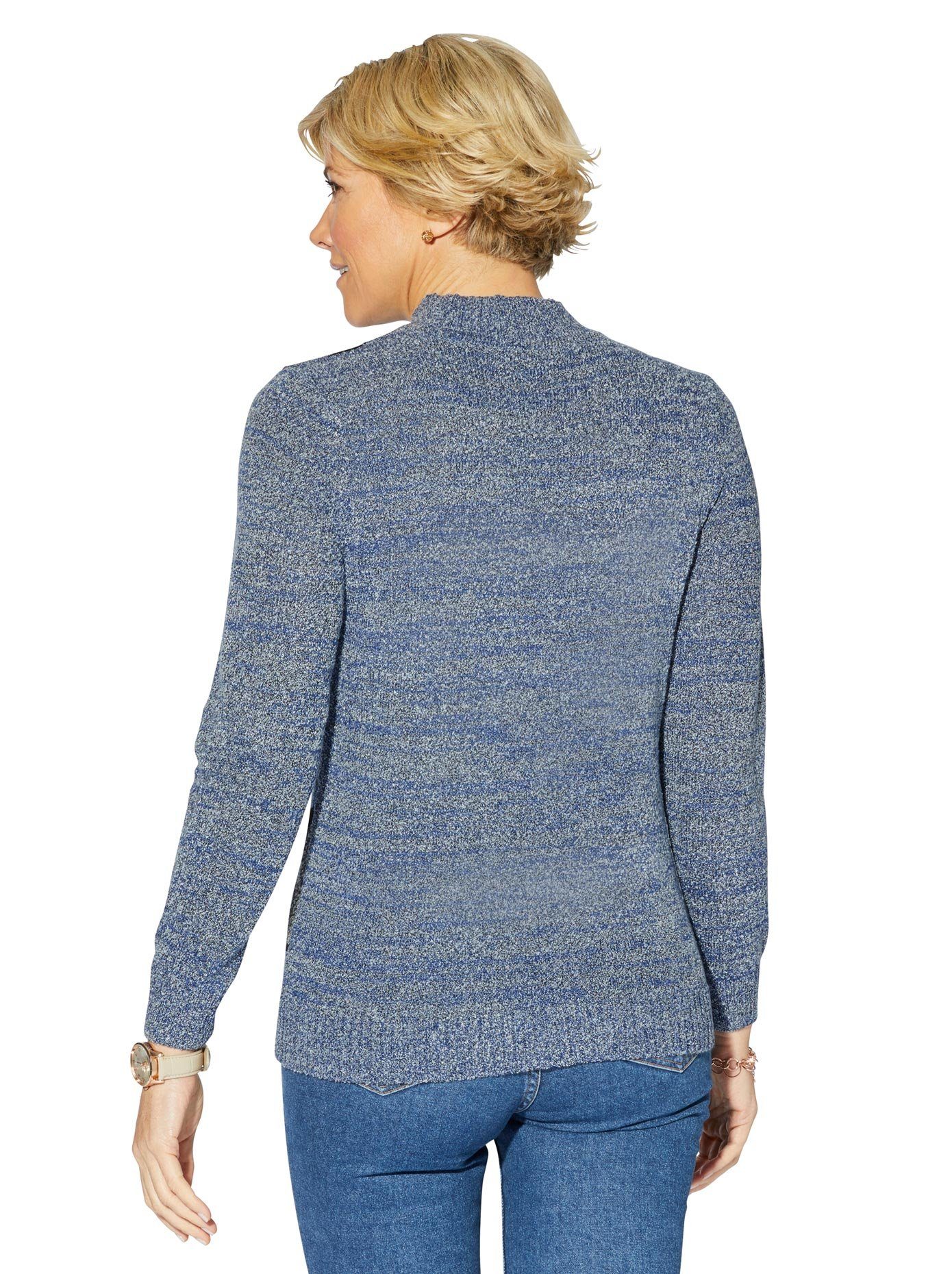 Classic Basics Trui met staande kraag Trui