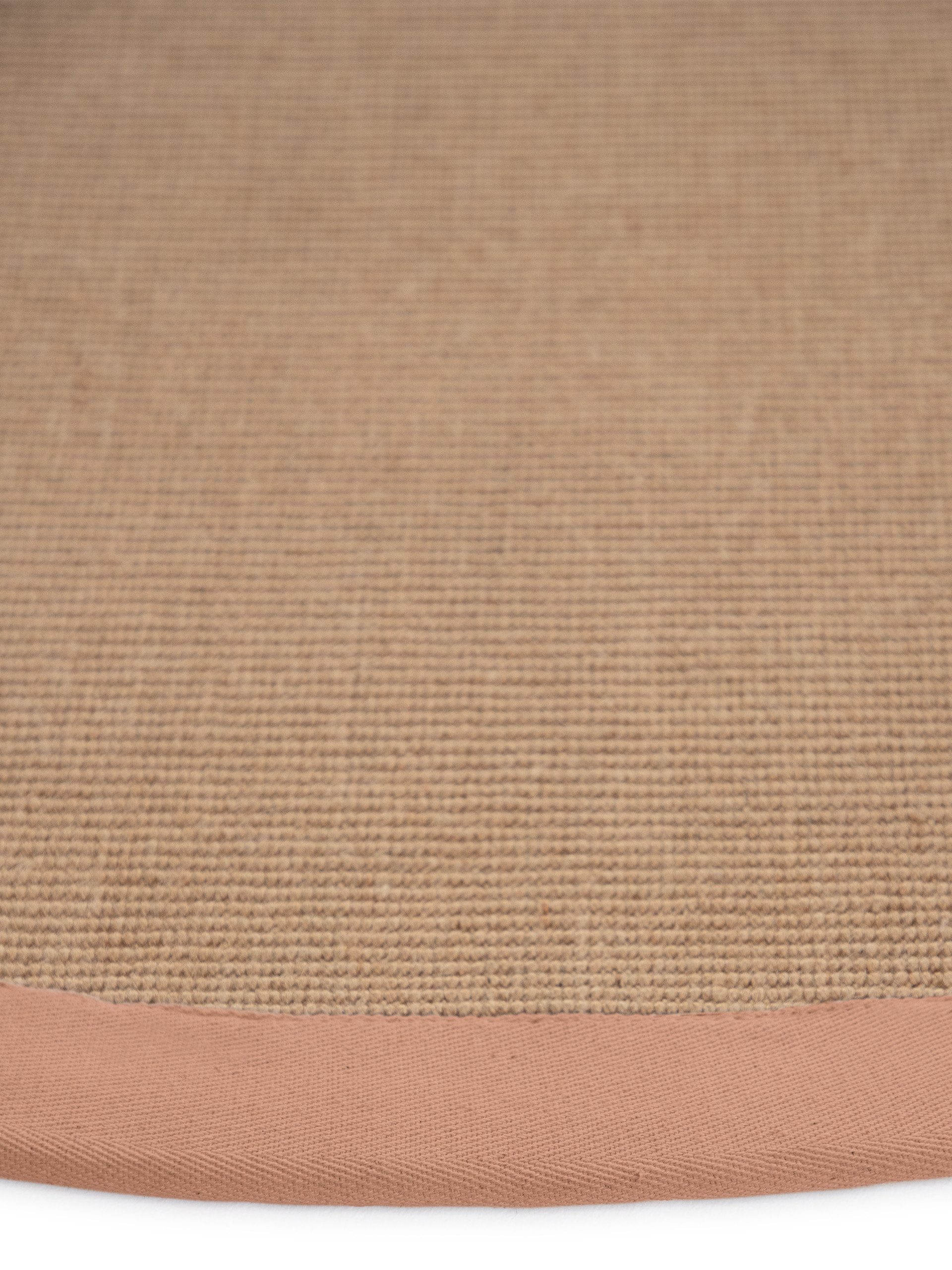 carpetfine Sisalkleed Sisal met gekleurd randdessin, antislip achterzijde