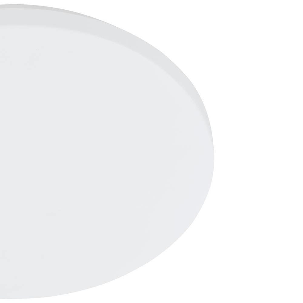 EGLO Led-plafondlamp FRANIA plafondlamp, wit, lage opbouwhoogte, 1x14,6 watt, kantoor, IP44 (1 stuk)