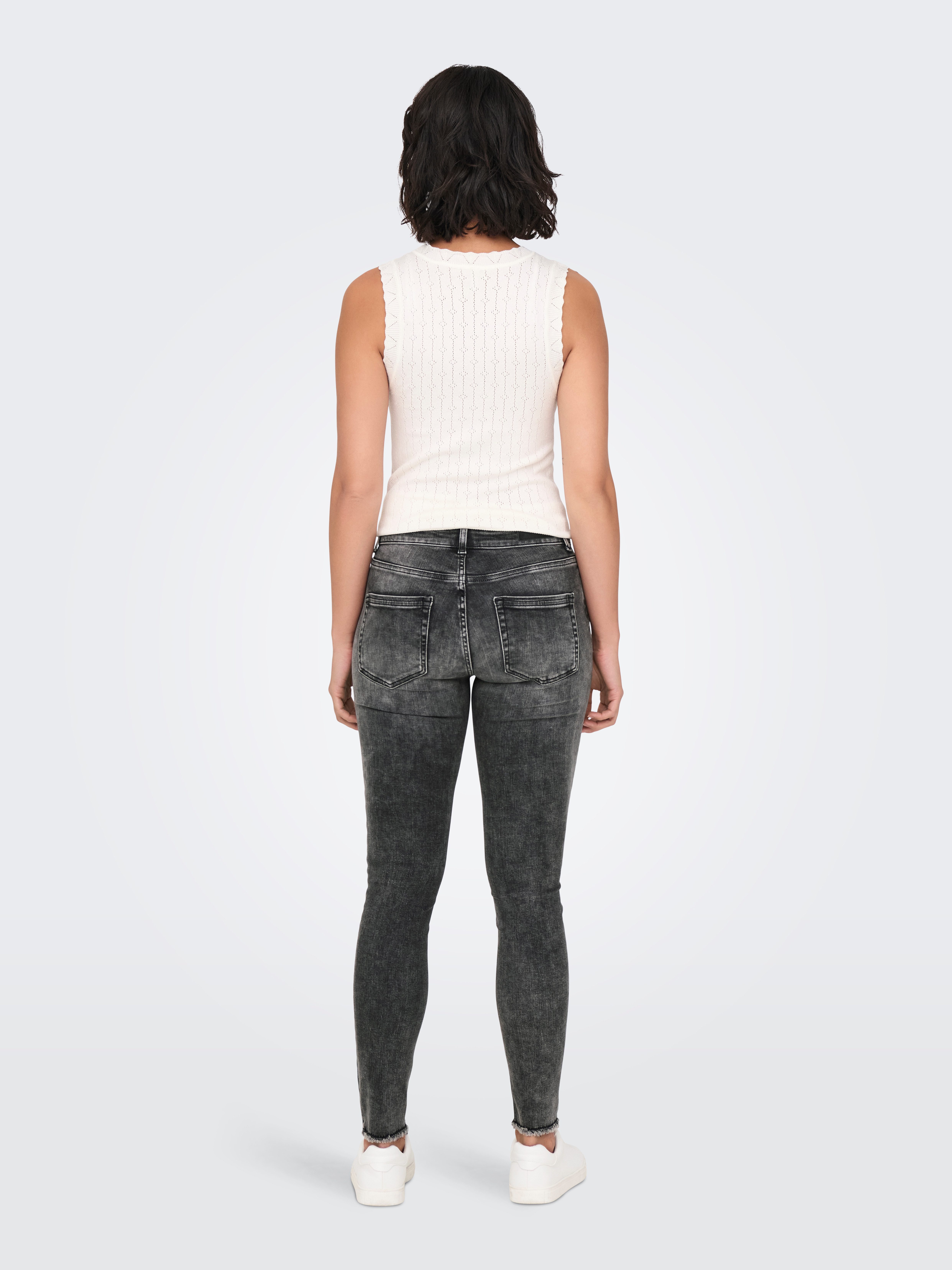 Only Skinny fit jeans ONLBLUSH MID SK ANKLE RW DNM DOT227 NOOS