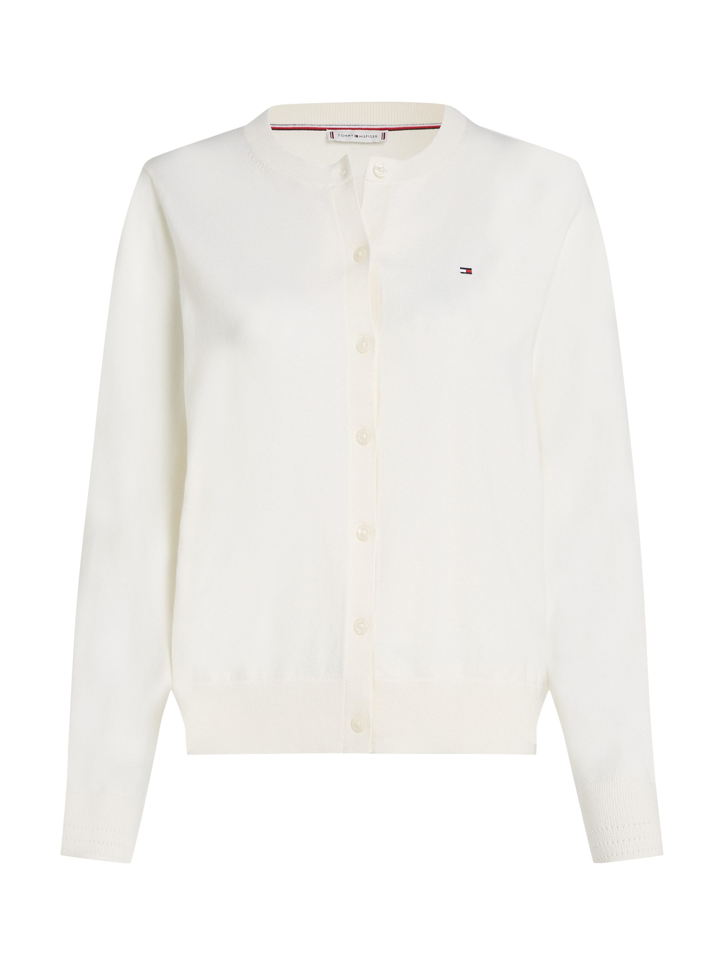 Tommy Hilfiger Cardigan CO JERSEY STITCH CARDIGAN