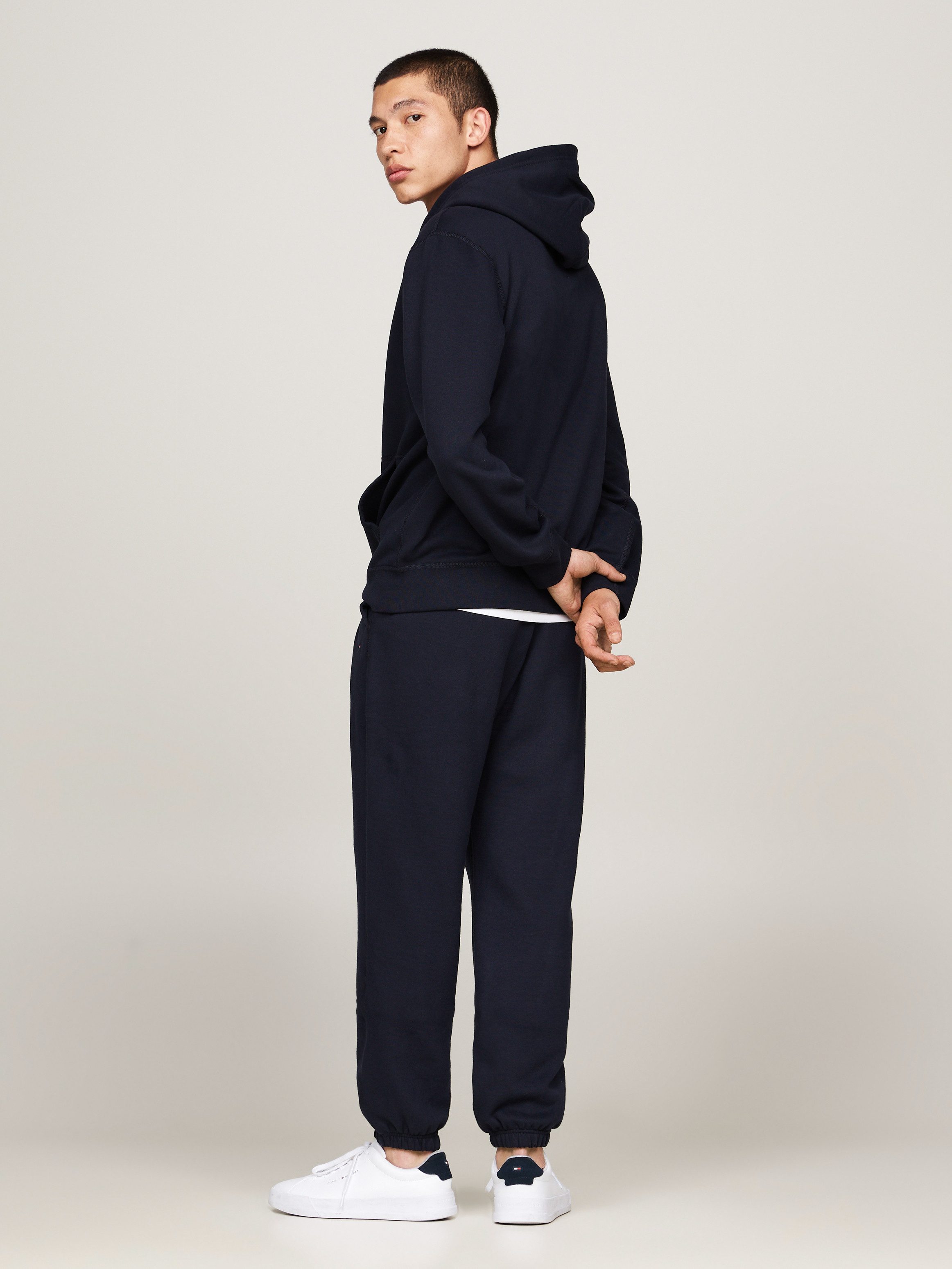 Tommy Hilfiger Capuchonsweatvest ESSENTIAL FLEECE ZIP THROUGH