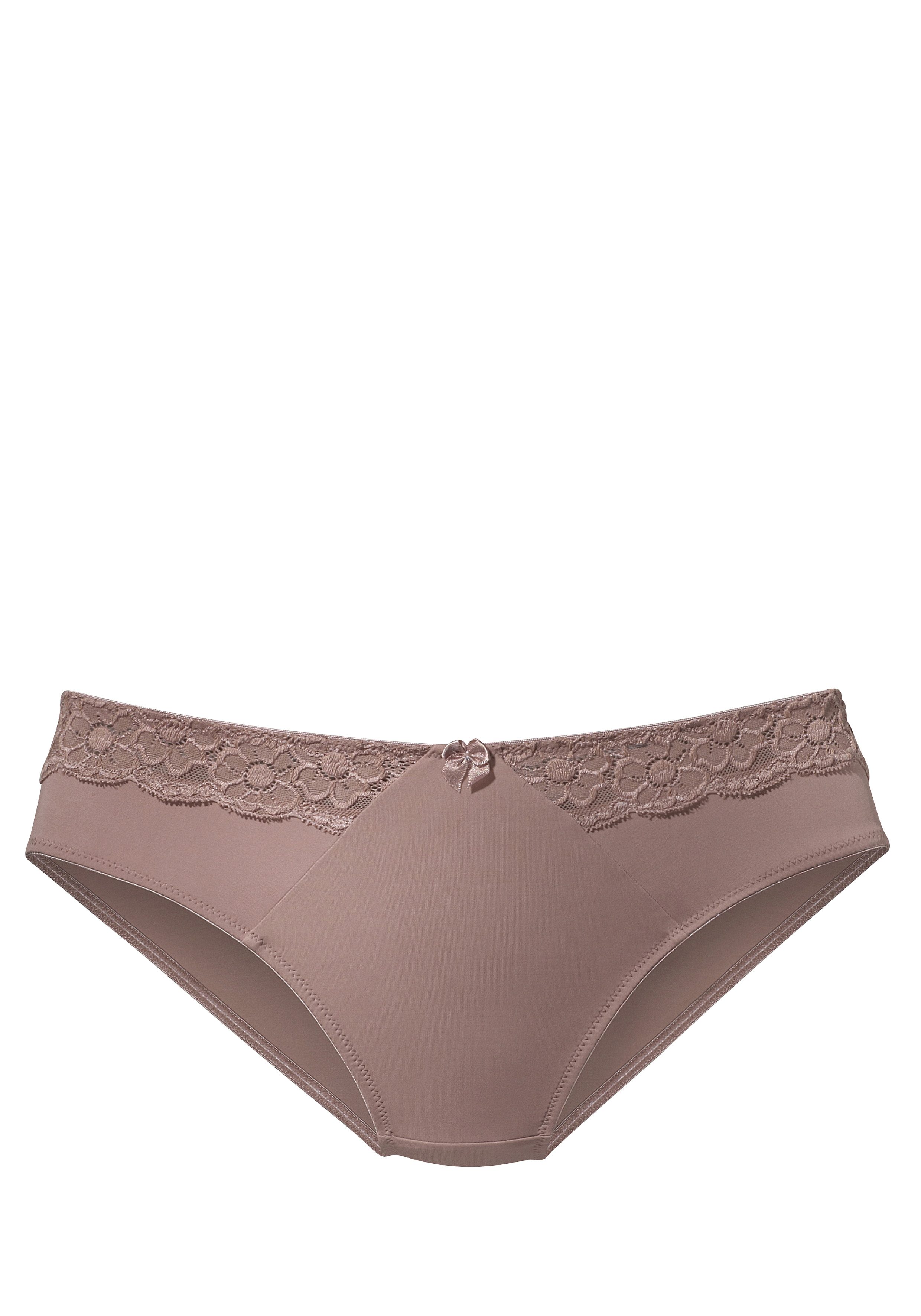 Lascana Slip met kanten inzetten opzij