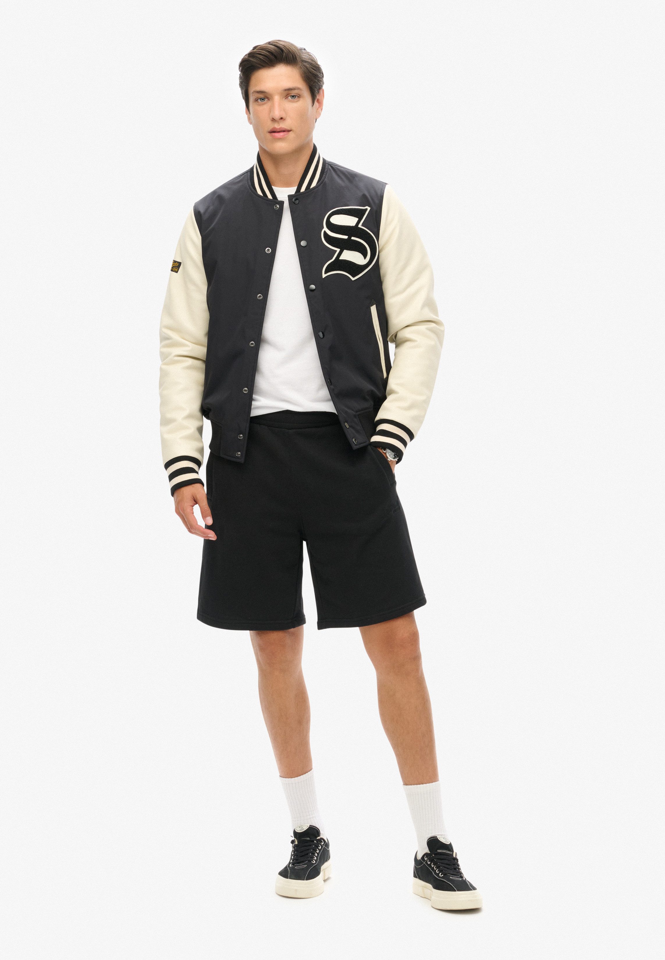 Superdry Jerseybroek SD-ESSENTIAL LOGO JERSEY SHORT UB
