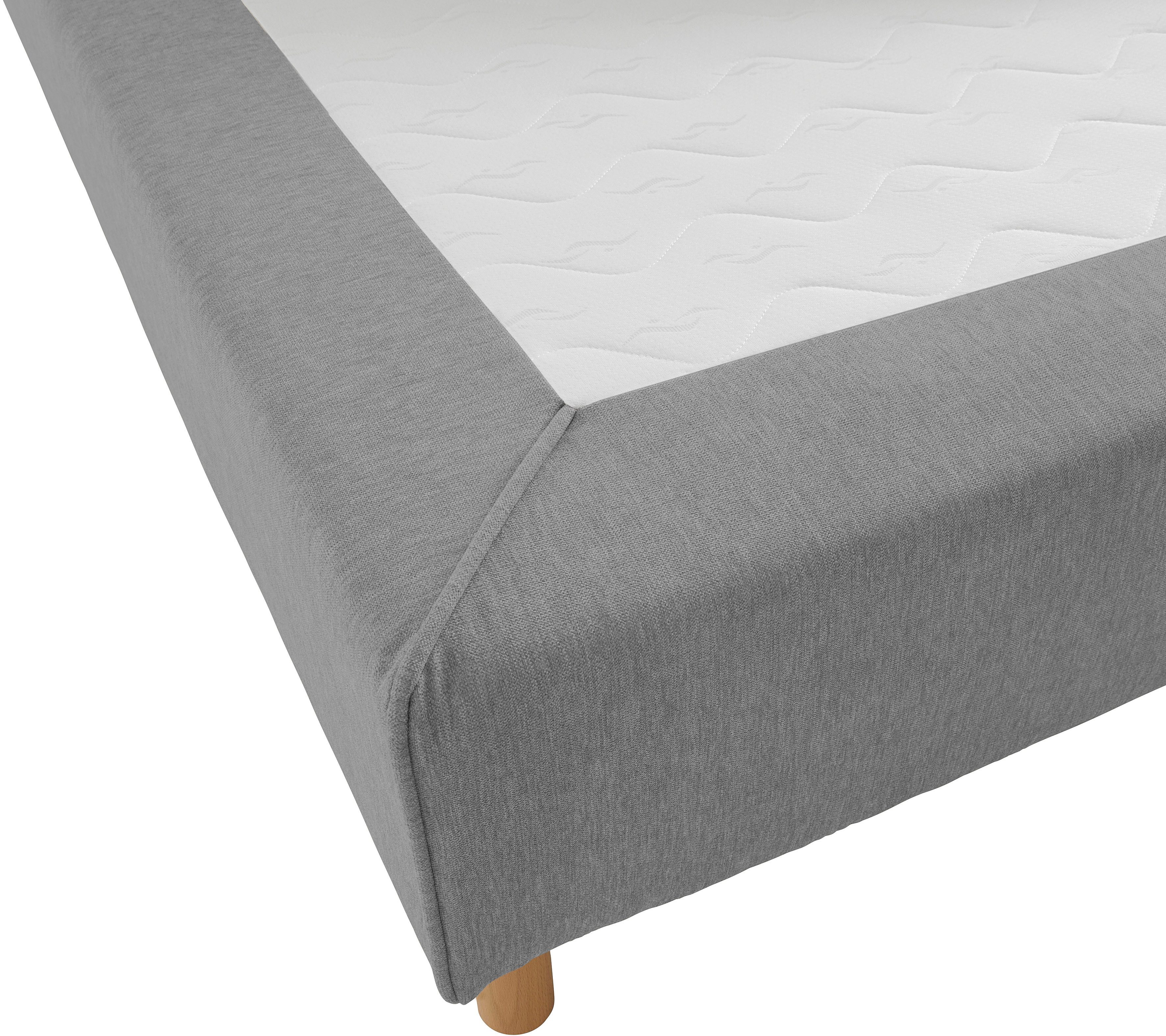 Home affaire Boxspring Heimatblick 100x200cm naar wens uitbreidbaar naar dubbel- en familiebest