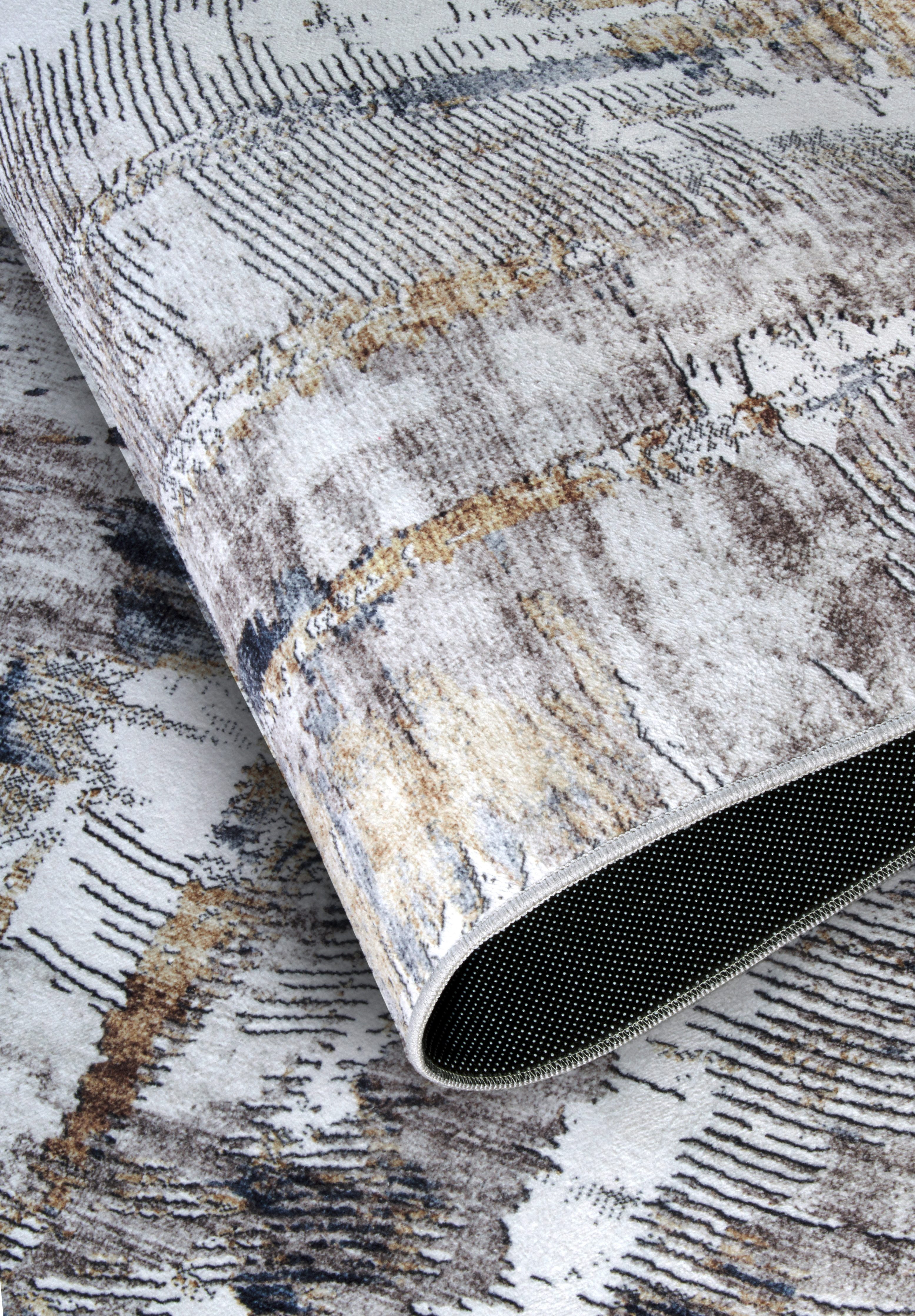 ELLE DECORATION Vloerkleed Malard Kortpolig, antislip, vintage, modern, woonkamer, gang