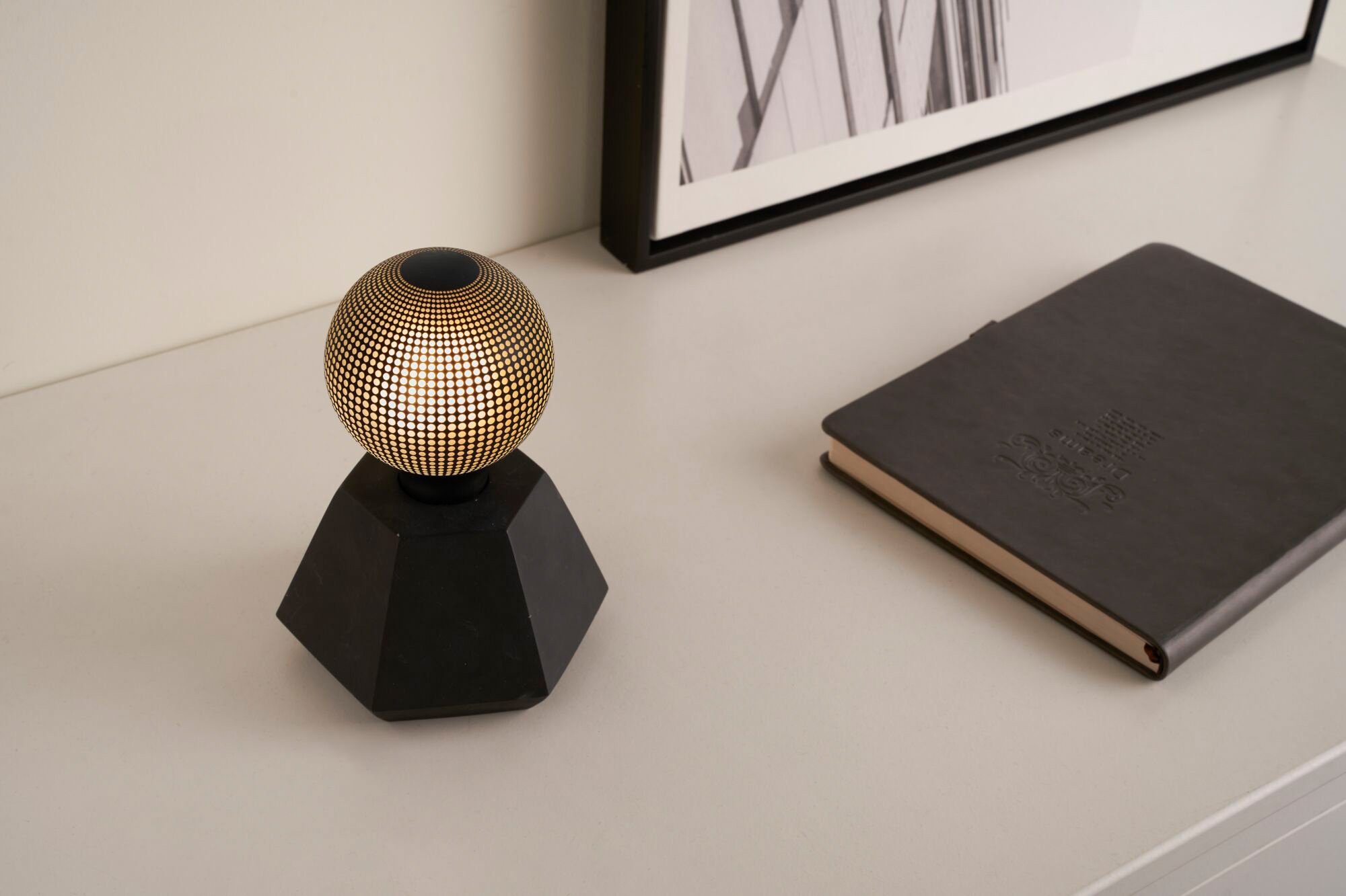 Pauleen Tafellamp Black Flare E27, op batterijen, timerfunctie (1 stuk)