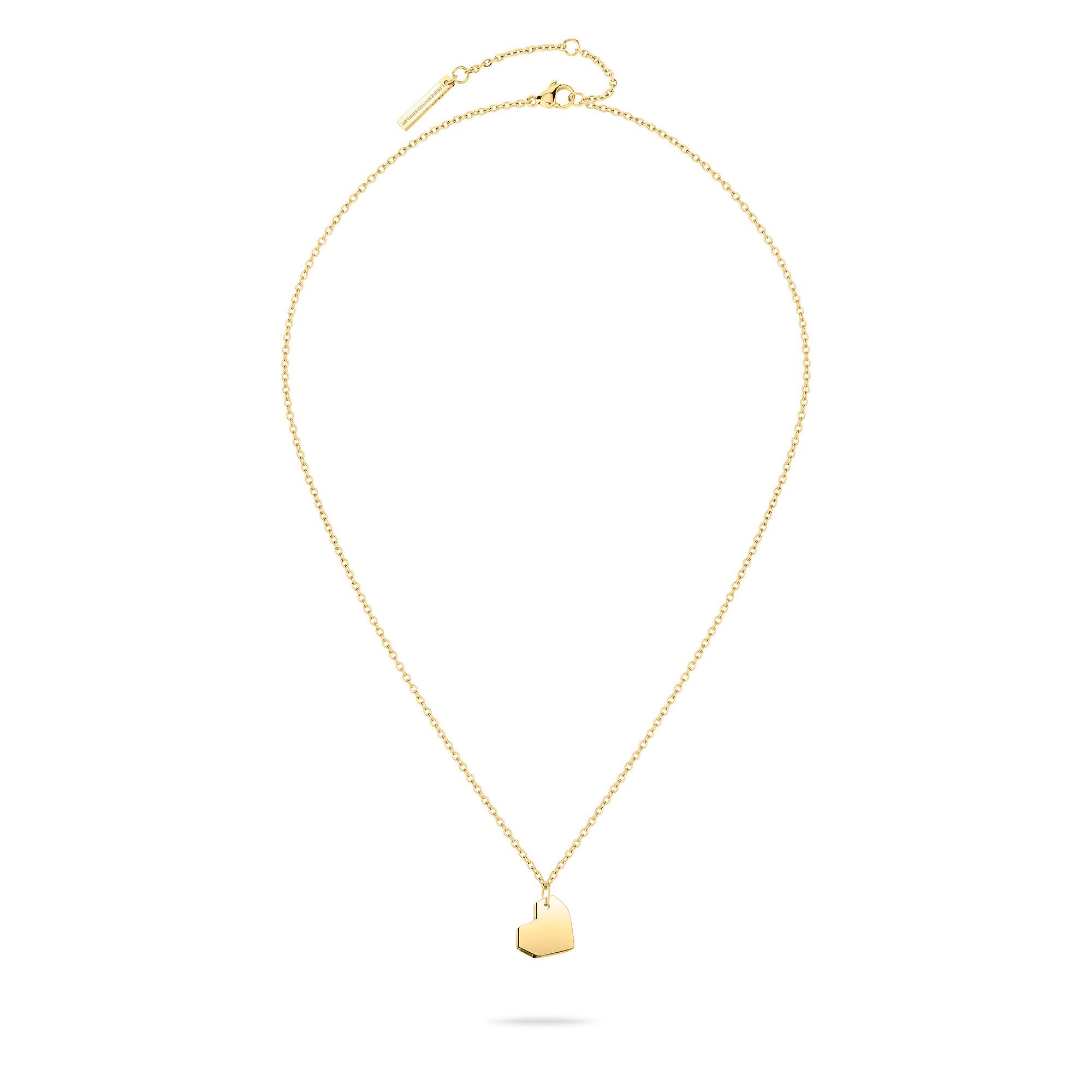 Liebeskind Berlin Ketting met hanger Sieraden RVS Urban Heart Hart LJ-1474 LJ-1475 LJ-1476 LJ-1477