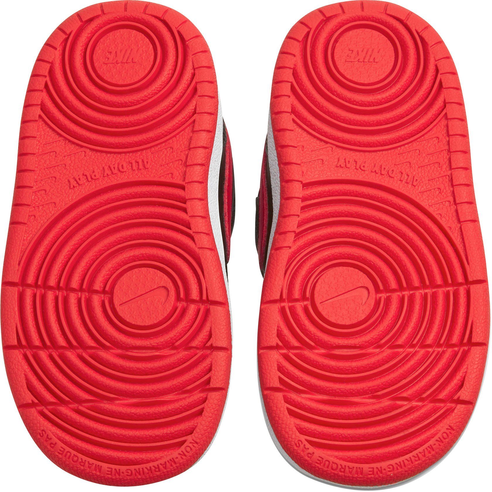 Nike Sportswear Sneakers COURT BOROUGH LOW 2 voor kinderen, met ontwerp geïnspireerd door de air force 1