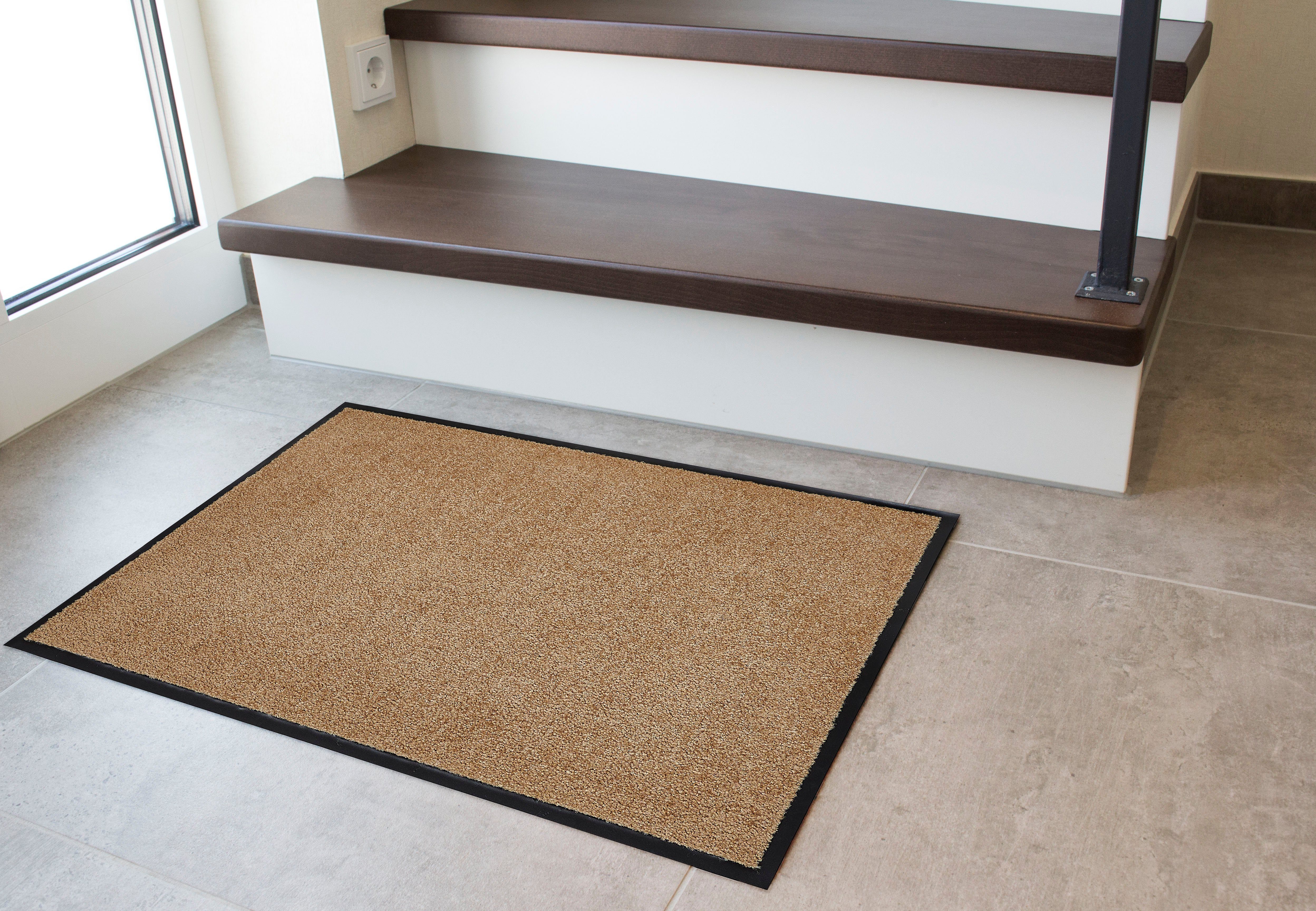 Andiamo Mat Super Wash & Clean, Made in Belgium Vuilopvangmat, uni kleuren, antislip, wasbaar