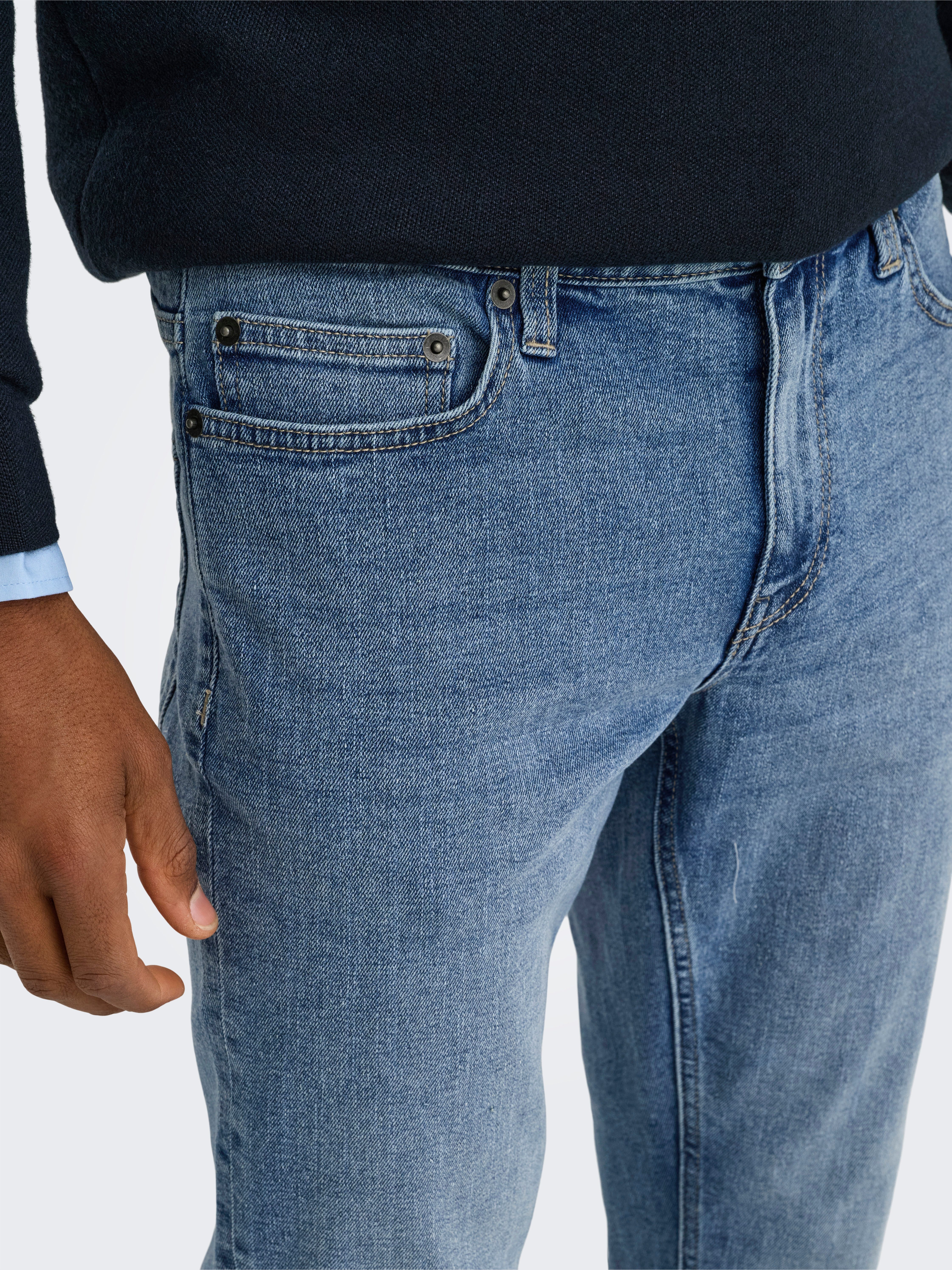 ONLY & SONS Slim fit jeans ONSLOOM SLIM LBD 8263 AZG DNM NOOS