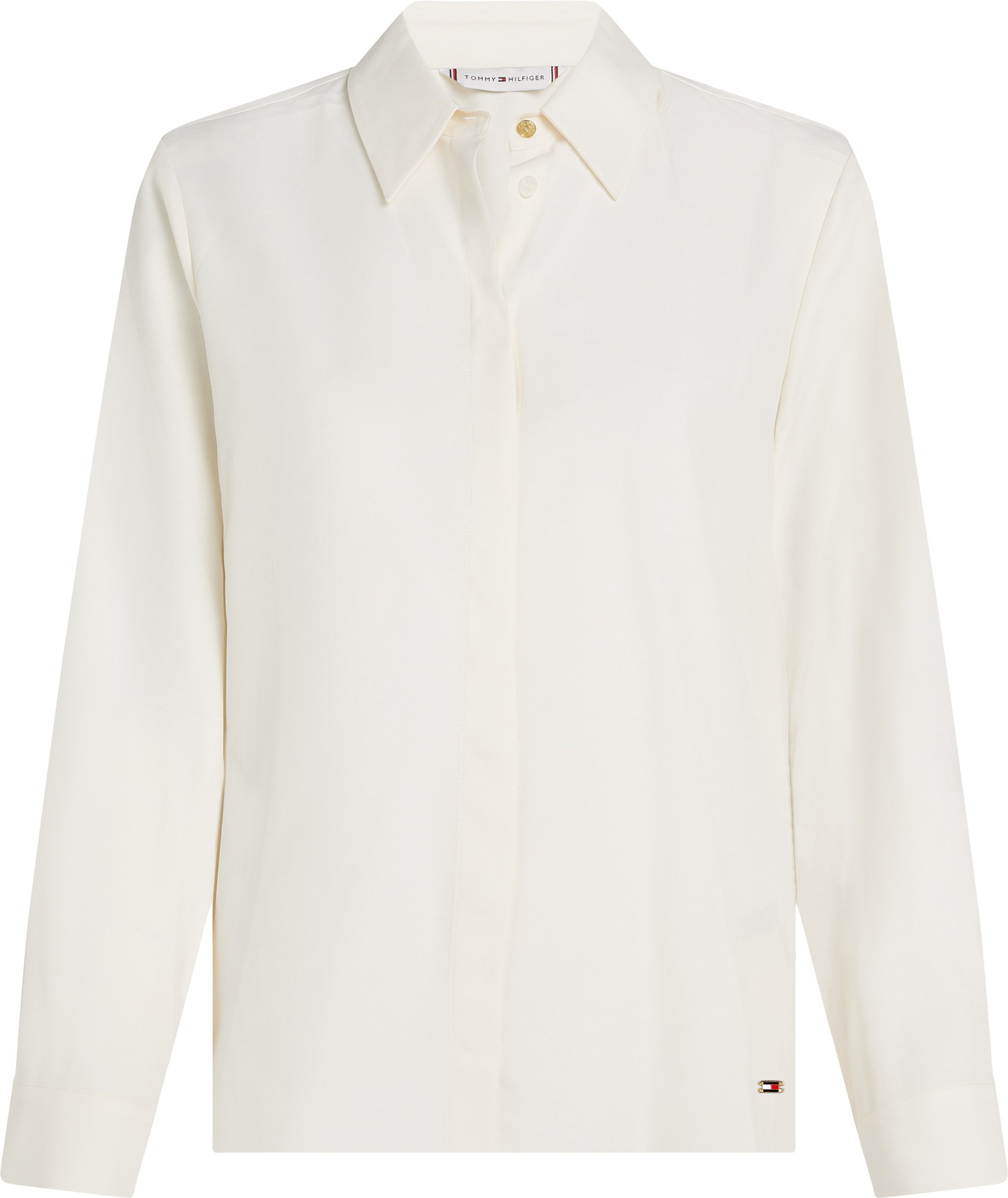 Tommy Hilfiger Overhemdblouse SOFT VISCOSE REGULAR LS SHIRT