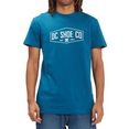 dc shoes t-shirt filled out blauw