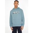 tommy hilfiger hoodie palm floral embro casual hoody blauw