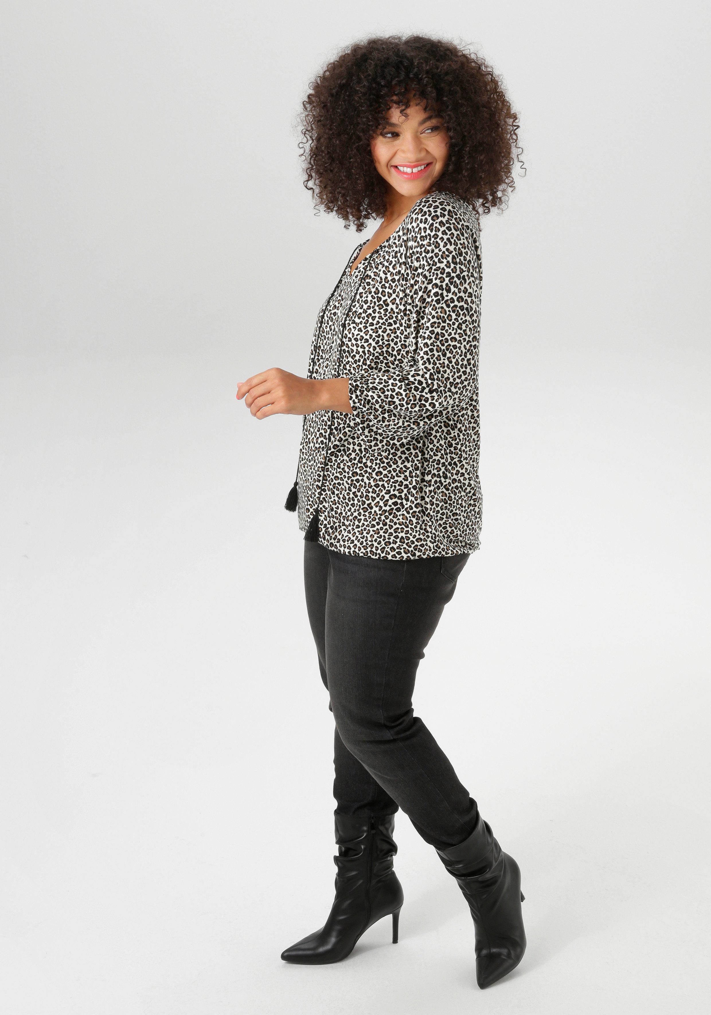 Aniston PLUS Shirt met lange mouwen