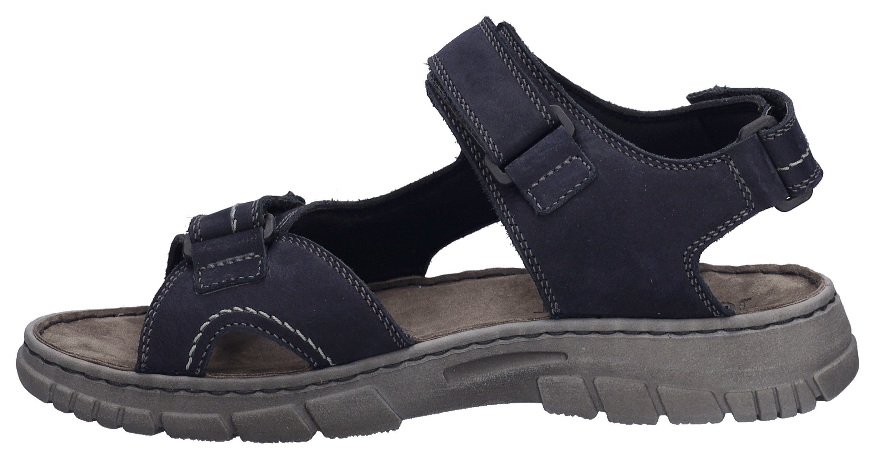 Josef Seibel Sandalen Brendan 08 , klittenbandschoen, trekkingsandaal met extra hiel-klittenbandsluiting