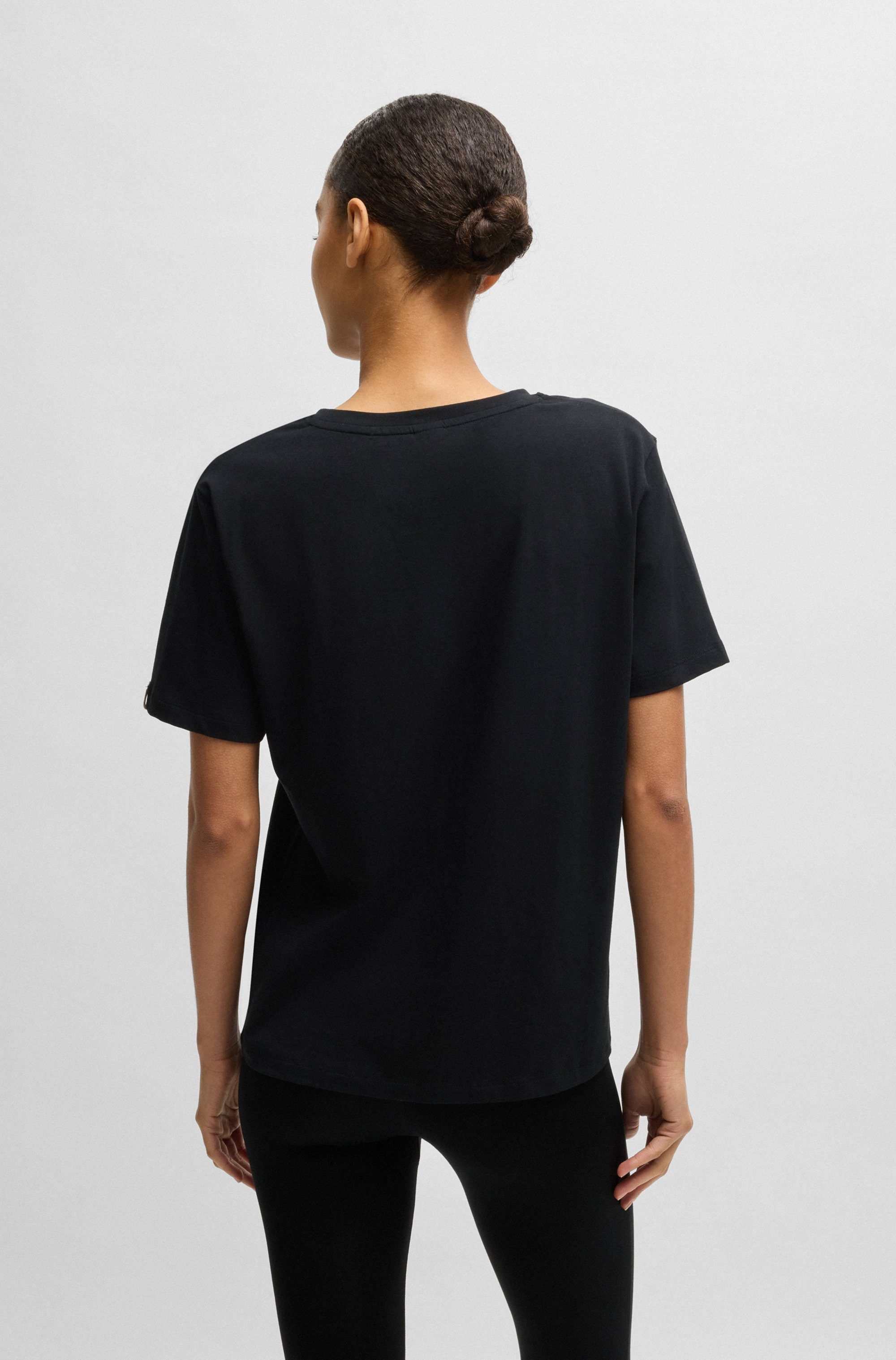 BOSS T-shirt CI_T-Shirt met boss logo-opdruk & label