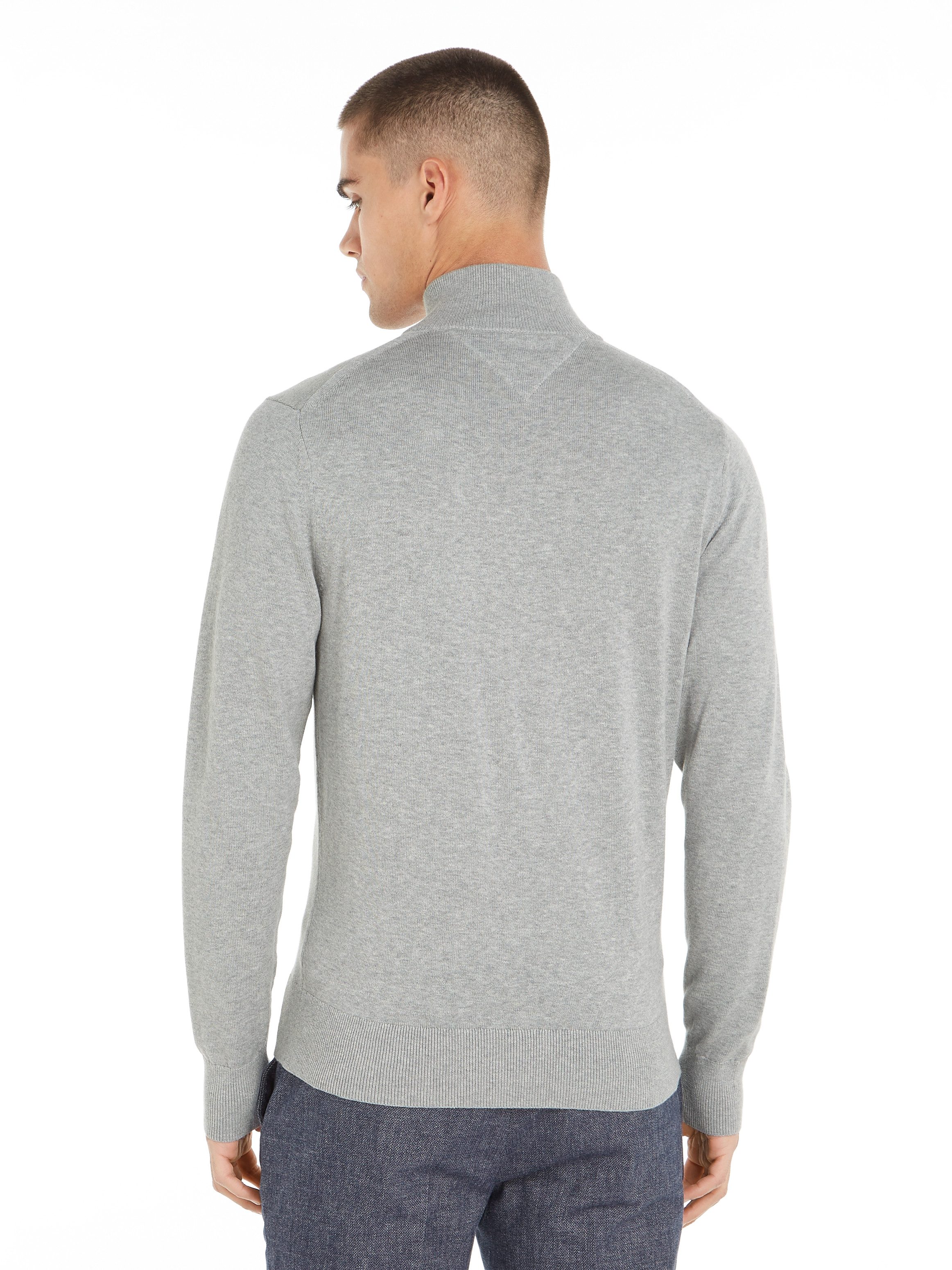 Tommy Hilfiger Cardigan PIMA ORG CTN CASHMERE ZIP THRU