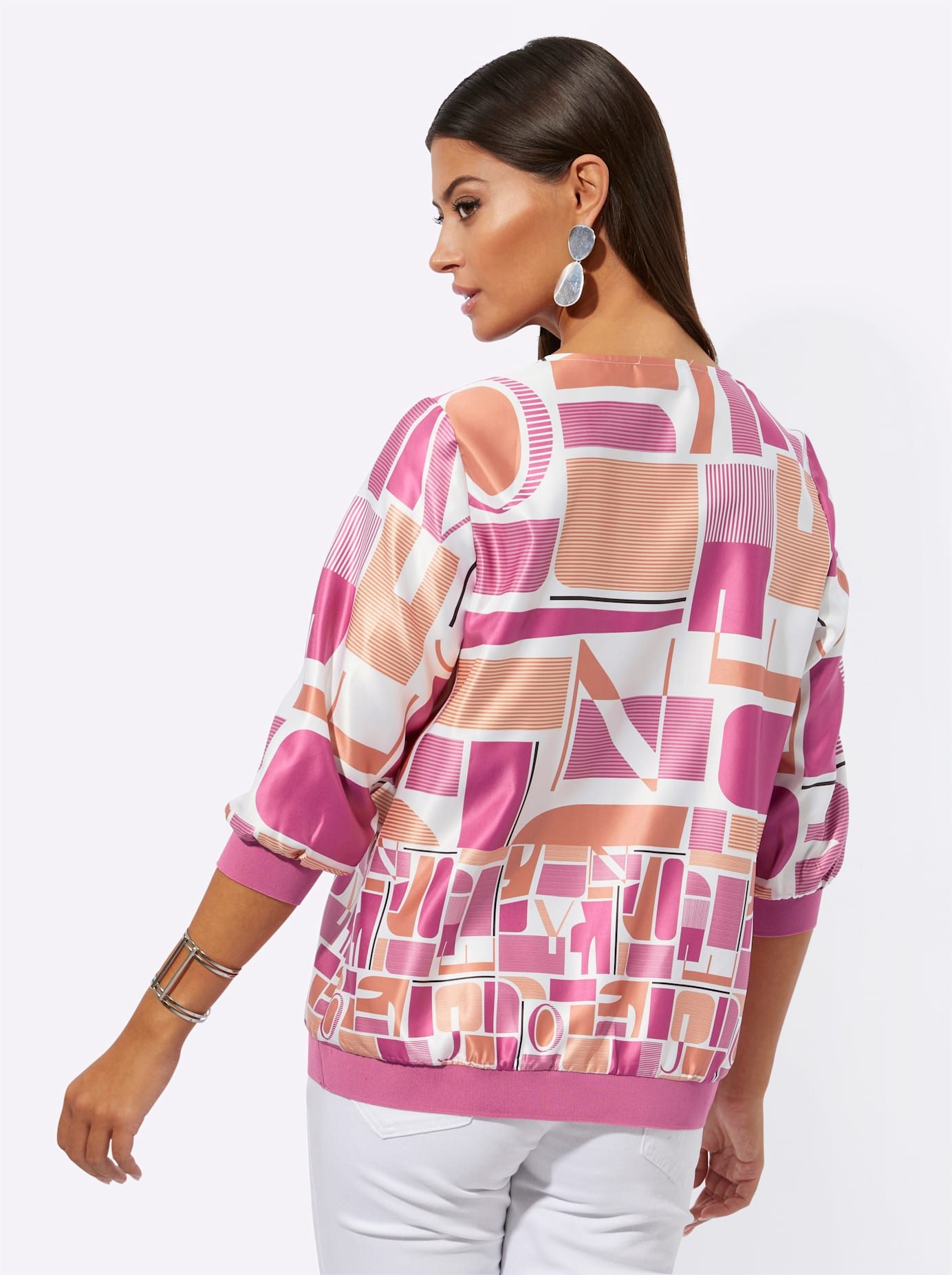 Creation L Gedessineerde blouse