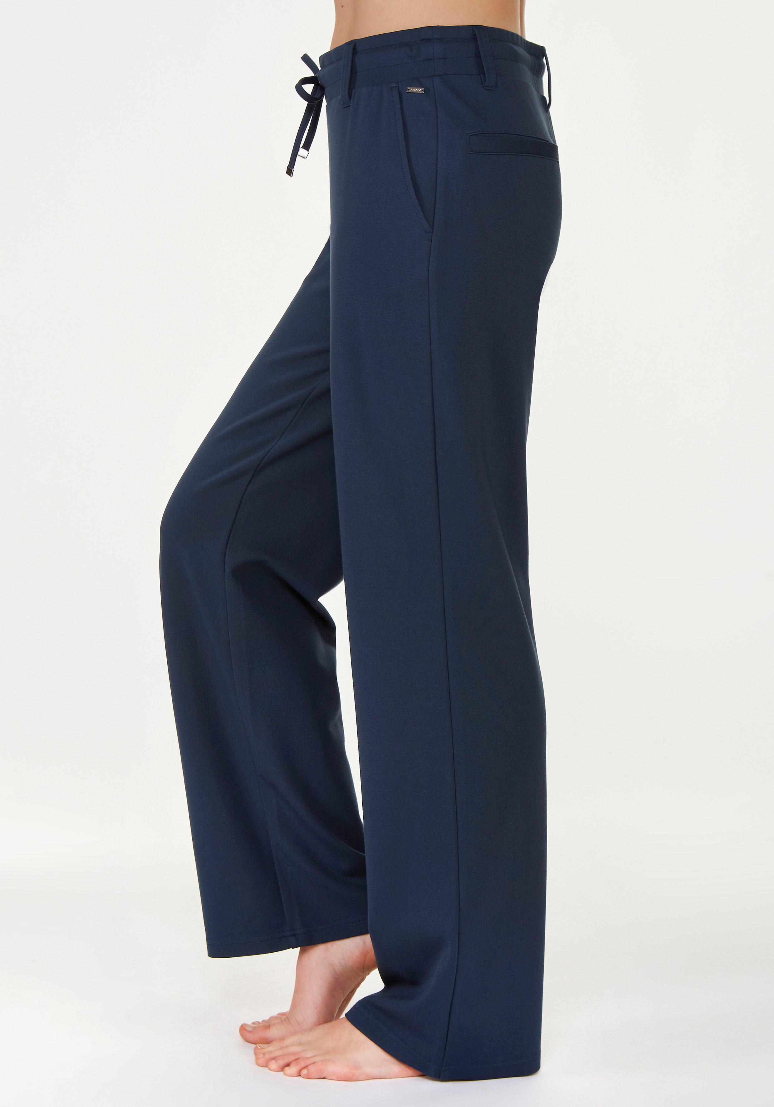 Lascana Homewearbroek in zacht vloeiend materiaal, loungewear