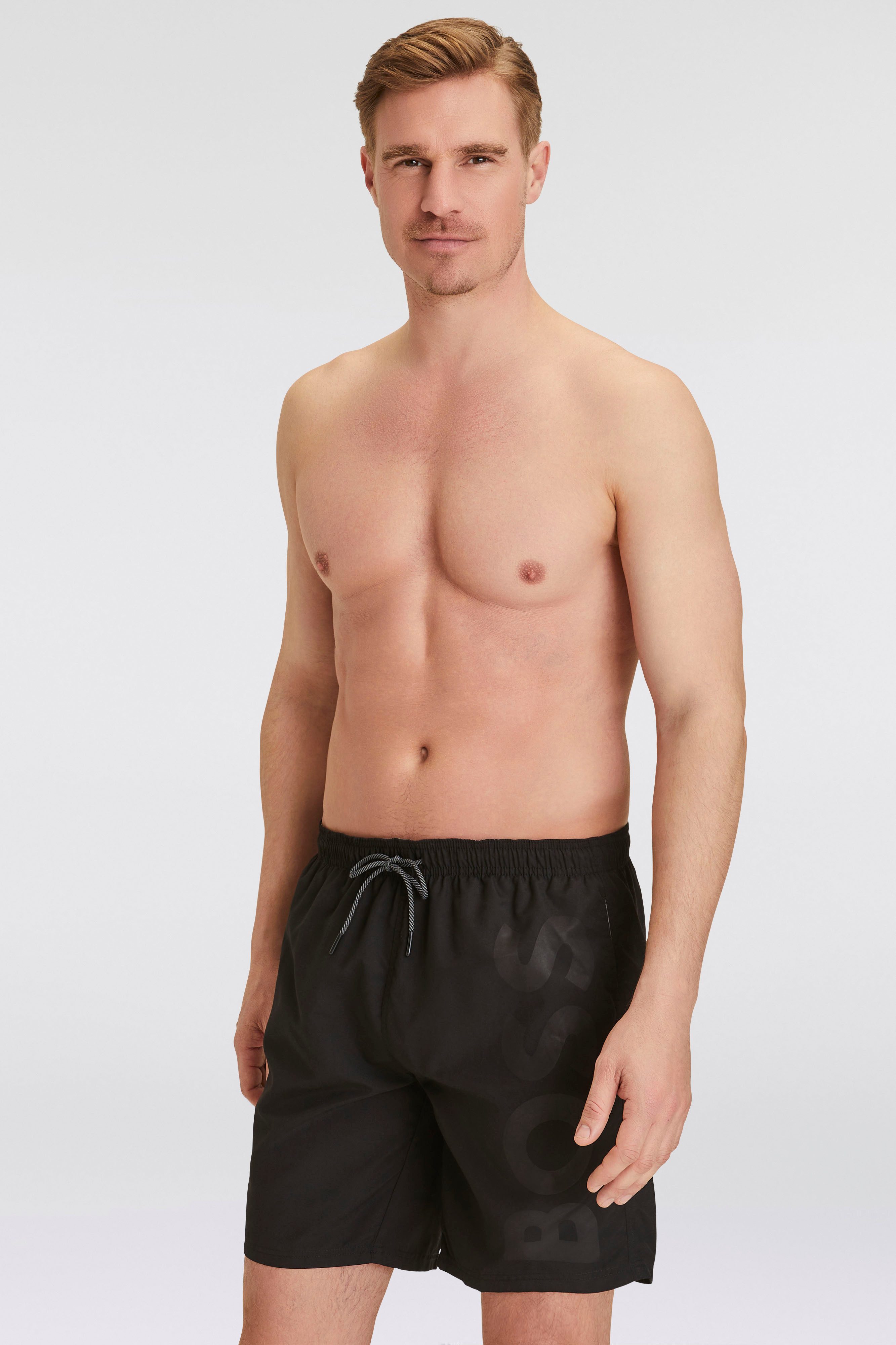 BOSS Zwemshort Orca met boss print