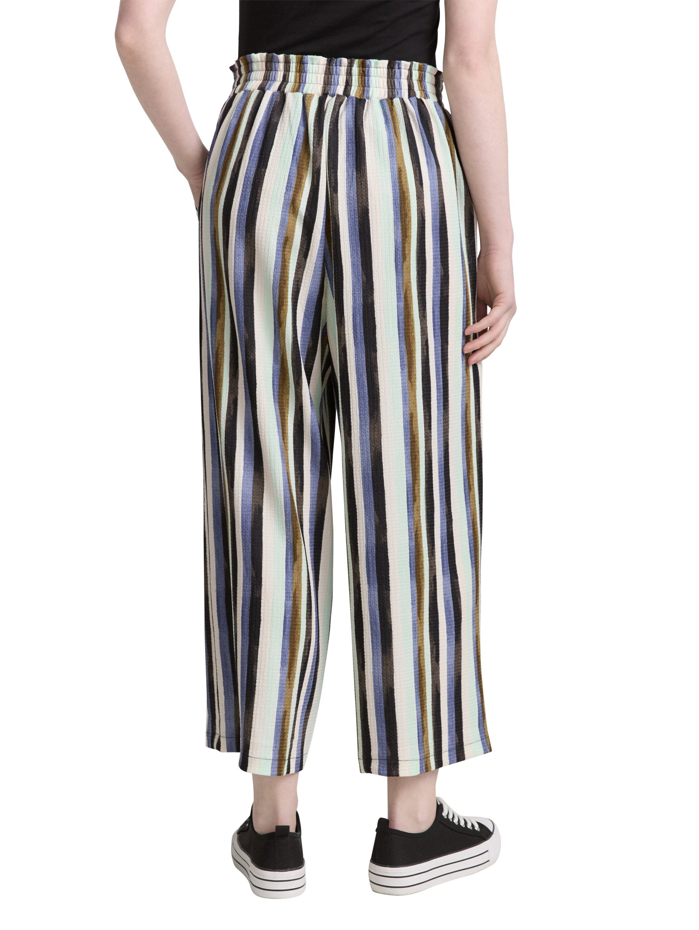 Tom Tailor Denim Stoffen broek met elastische taille
