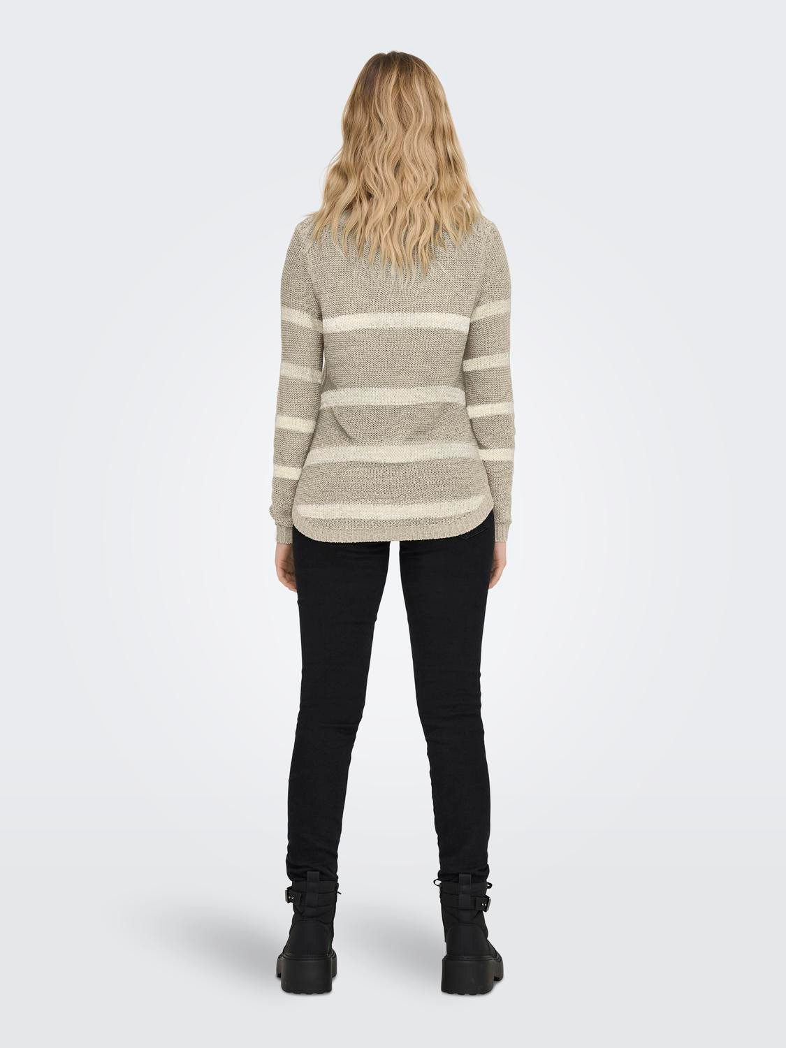 Only Gebreide trui ONLGEENA XO L/S PULLOVER KNT NOOS