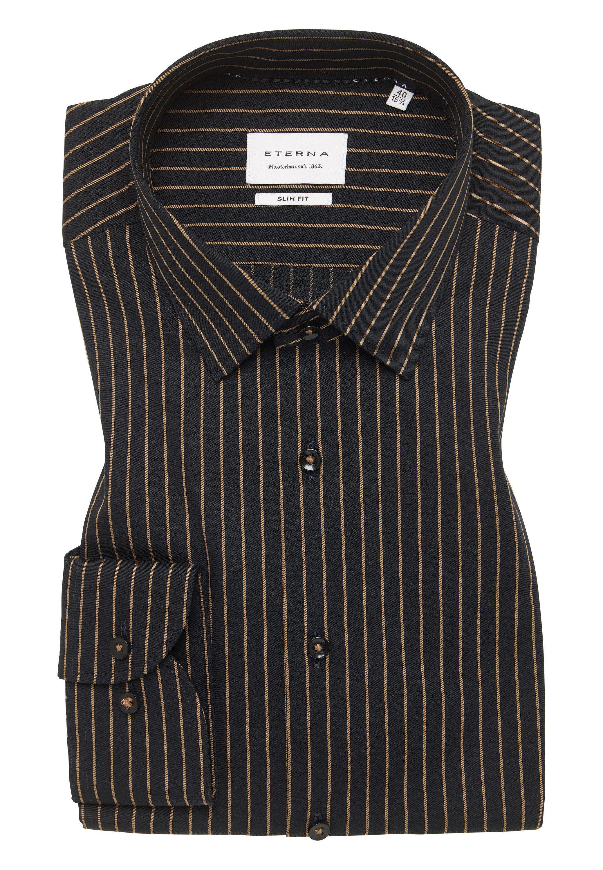 Eterna Overhemd met lange mouwen Slim fit