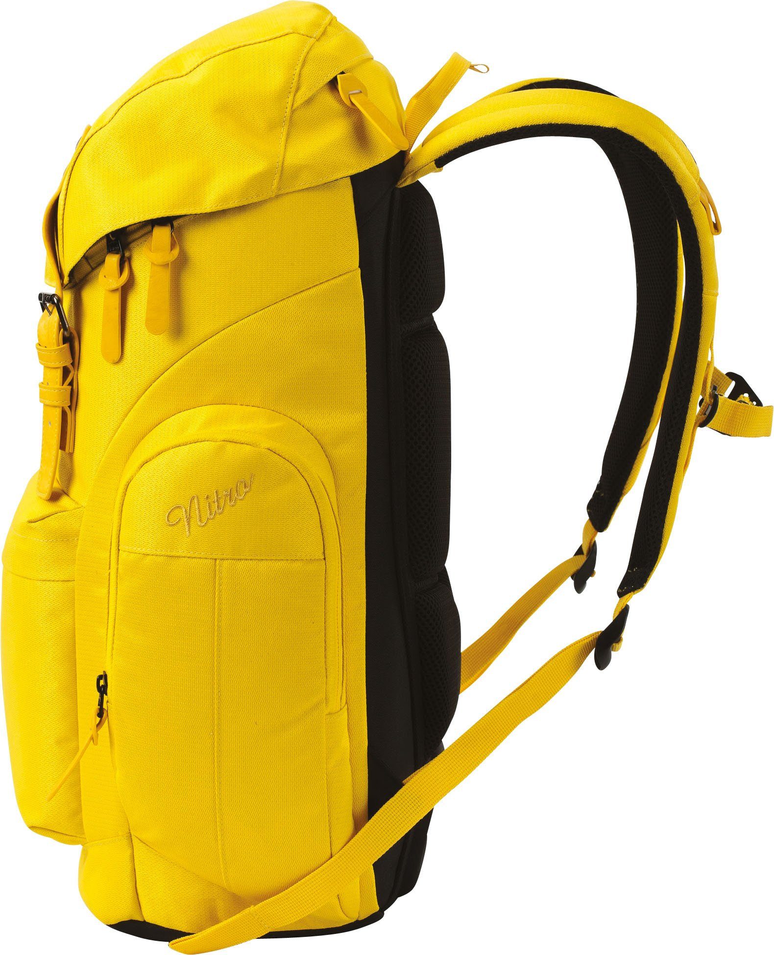 NITRO Vrijetijdsrugzak Daypacker met laptopvak, schoolrugzak, wandelaarsrugzak of streetpack