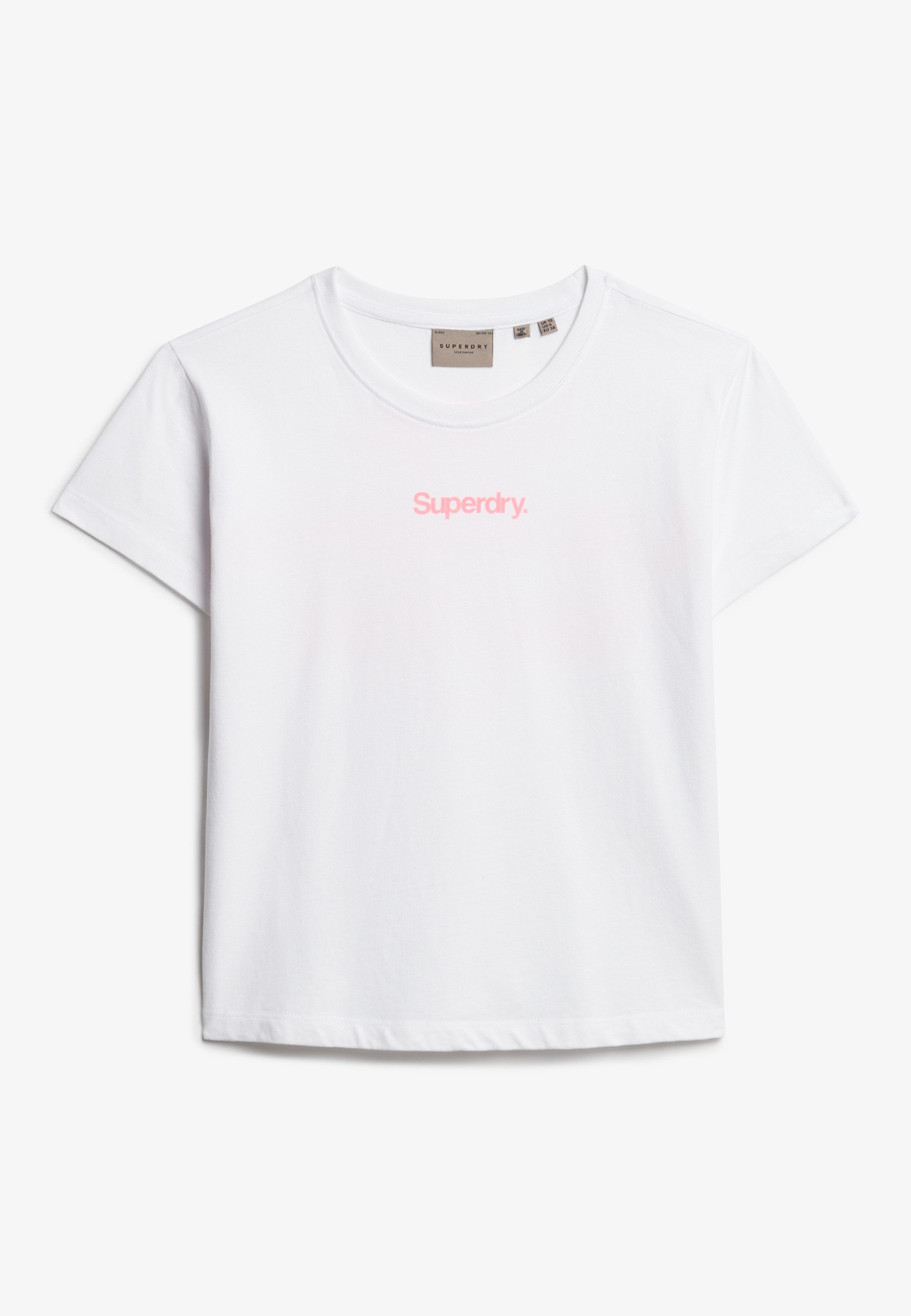 Superdry Shirt met korte mouwen CORE LOGO CITY FITTED TEE
