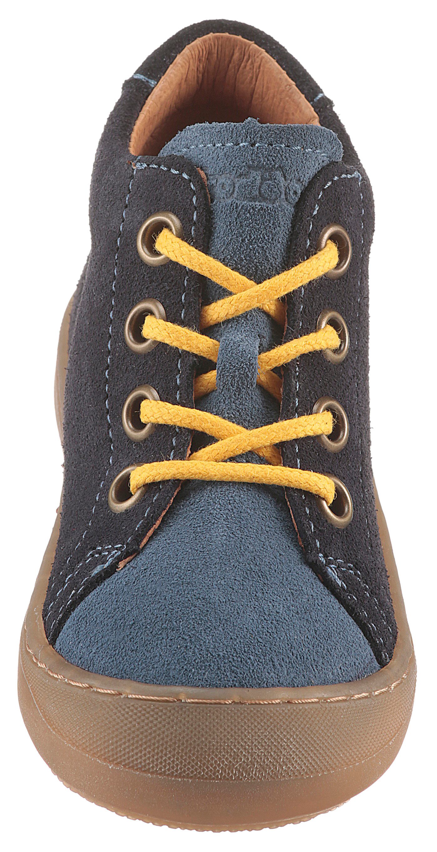 froddo® Babyschoentjes OLLI LACES Veterschoenen, babyschoen, blote voeten schoen met leren binnenvoering