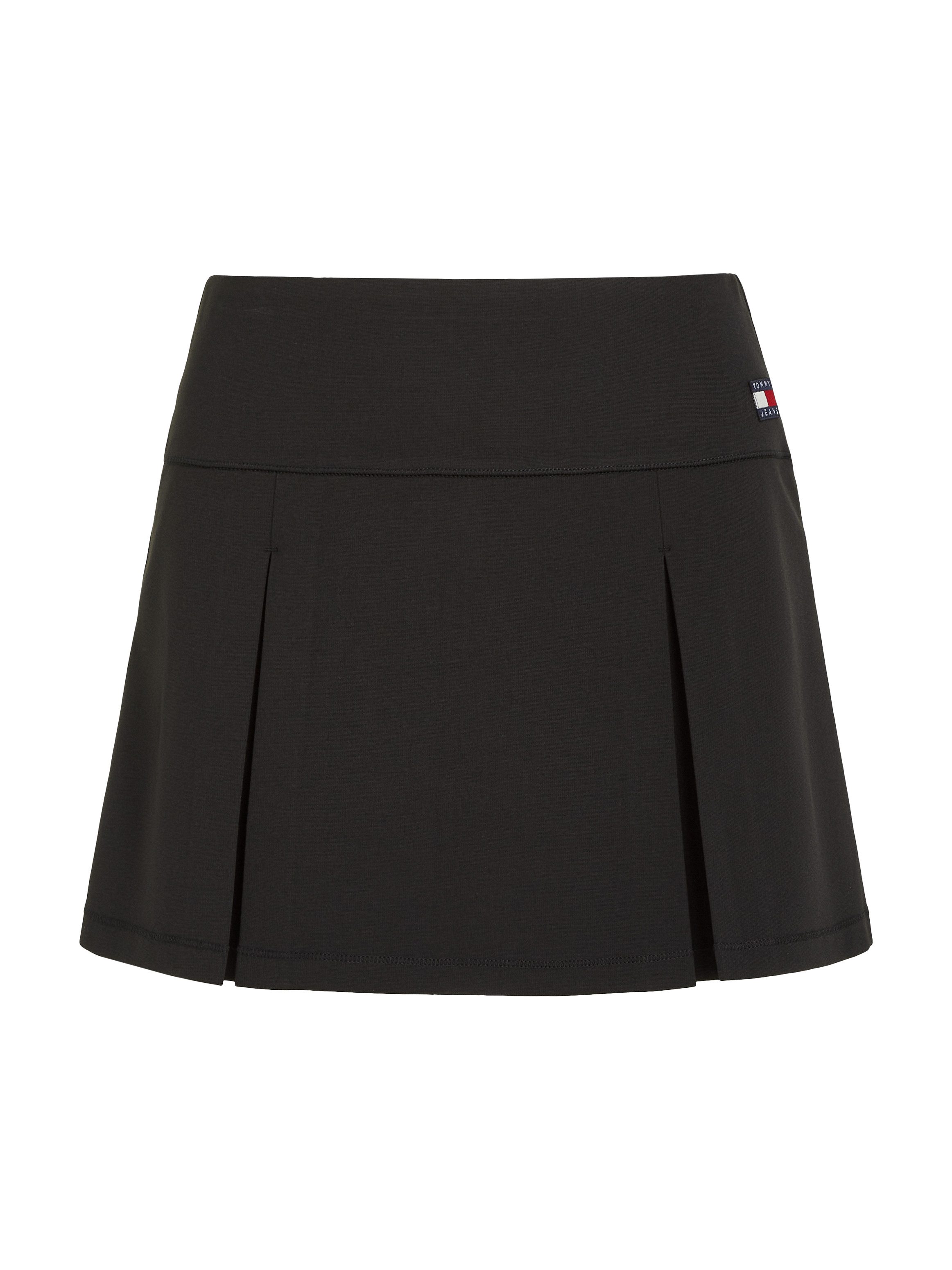 TOMMY JEANS Minirok TJW BOX PLEAT JERSEY MINI SKIRT