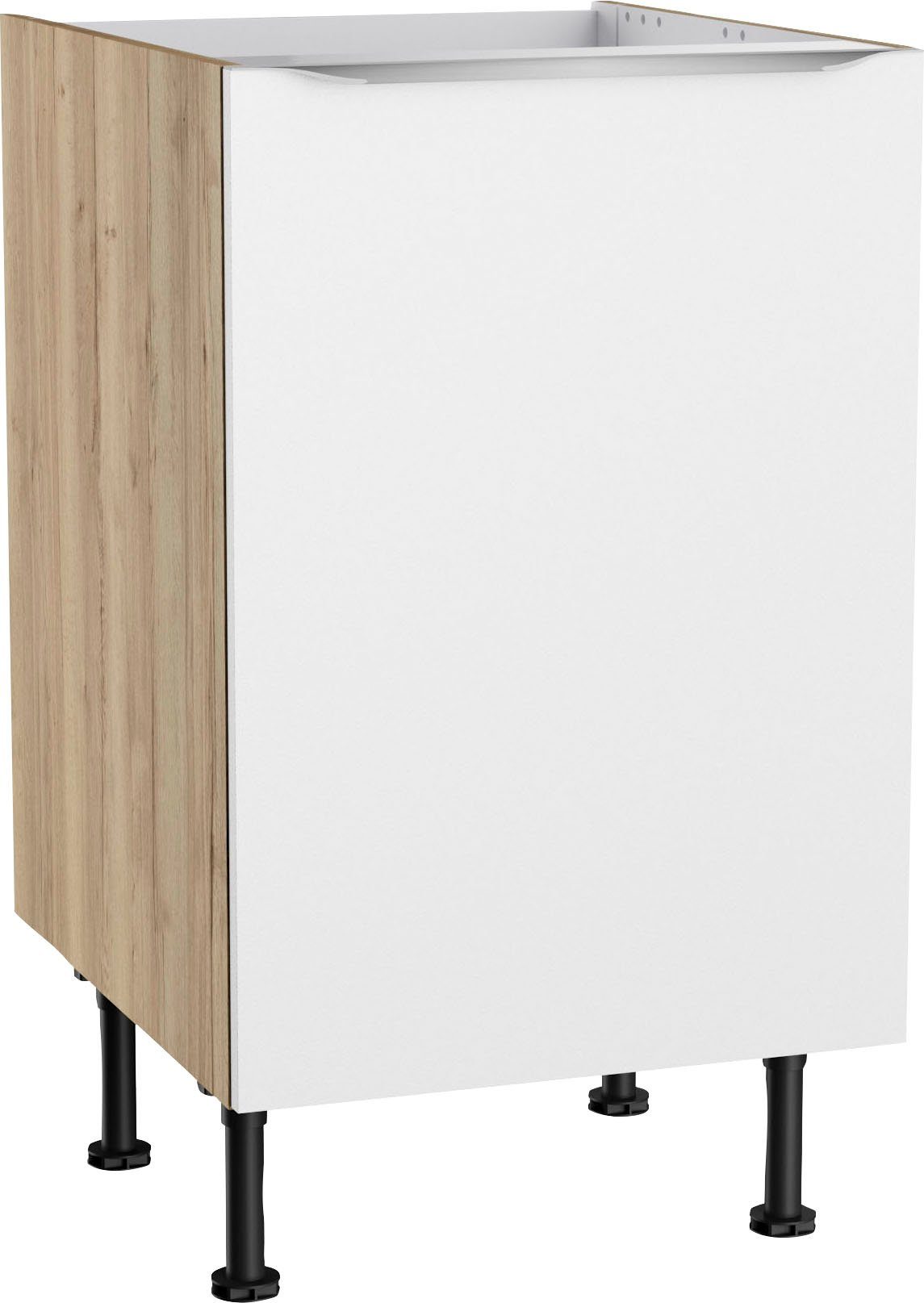 OPTIFIT Gootsteenkast Aken gootsteenkasten wit
