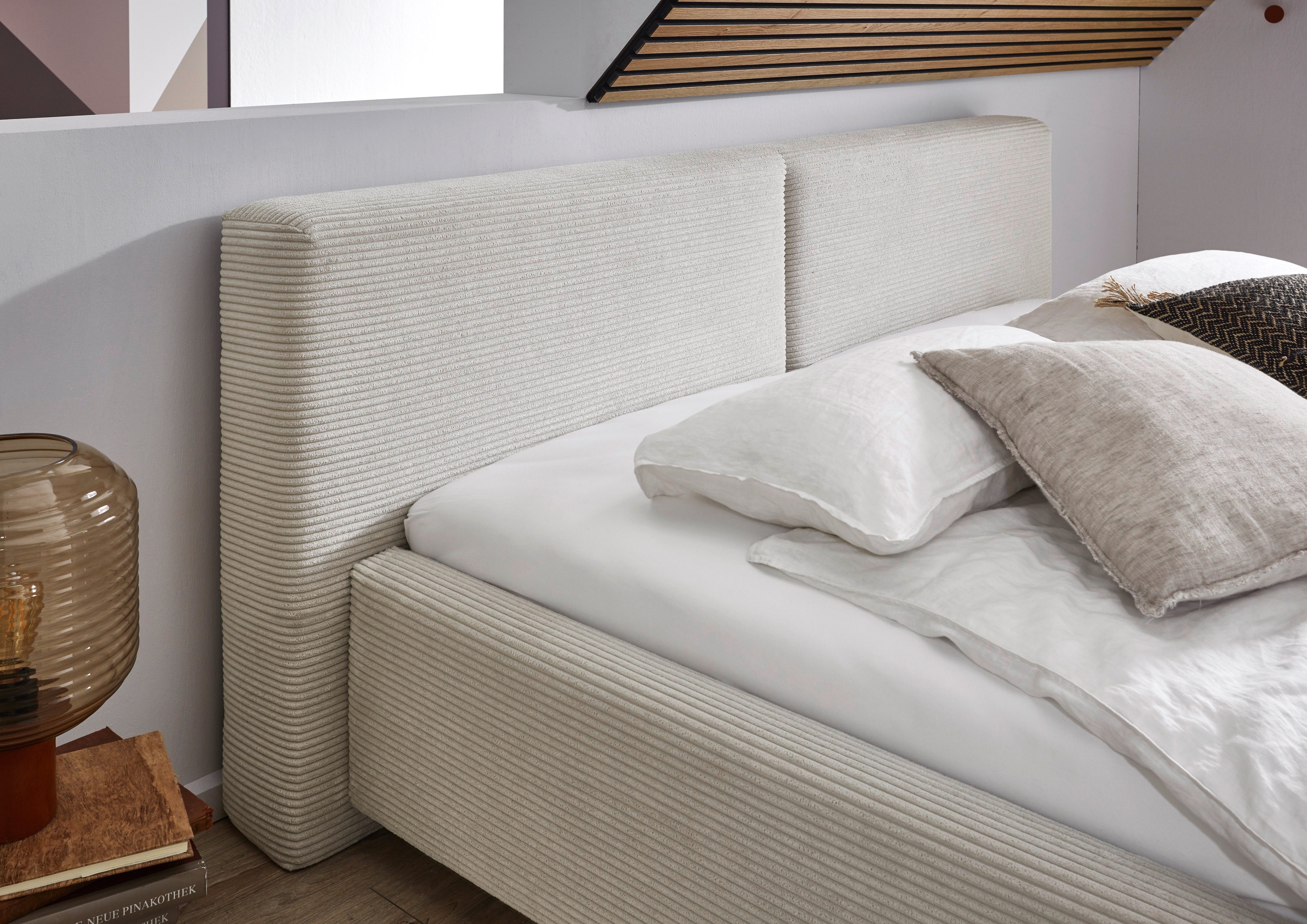 meise.möbel Gestoffeerd bed Cube optioneel met matras en bedlade