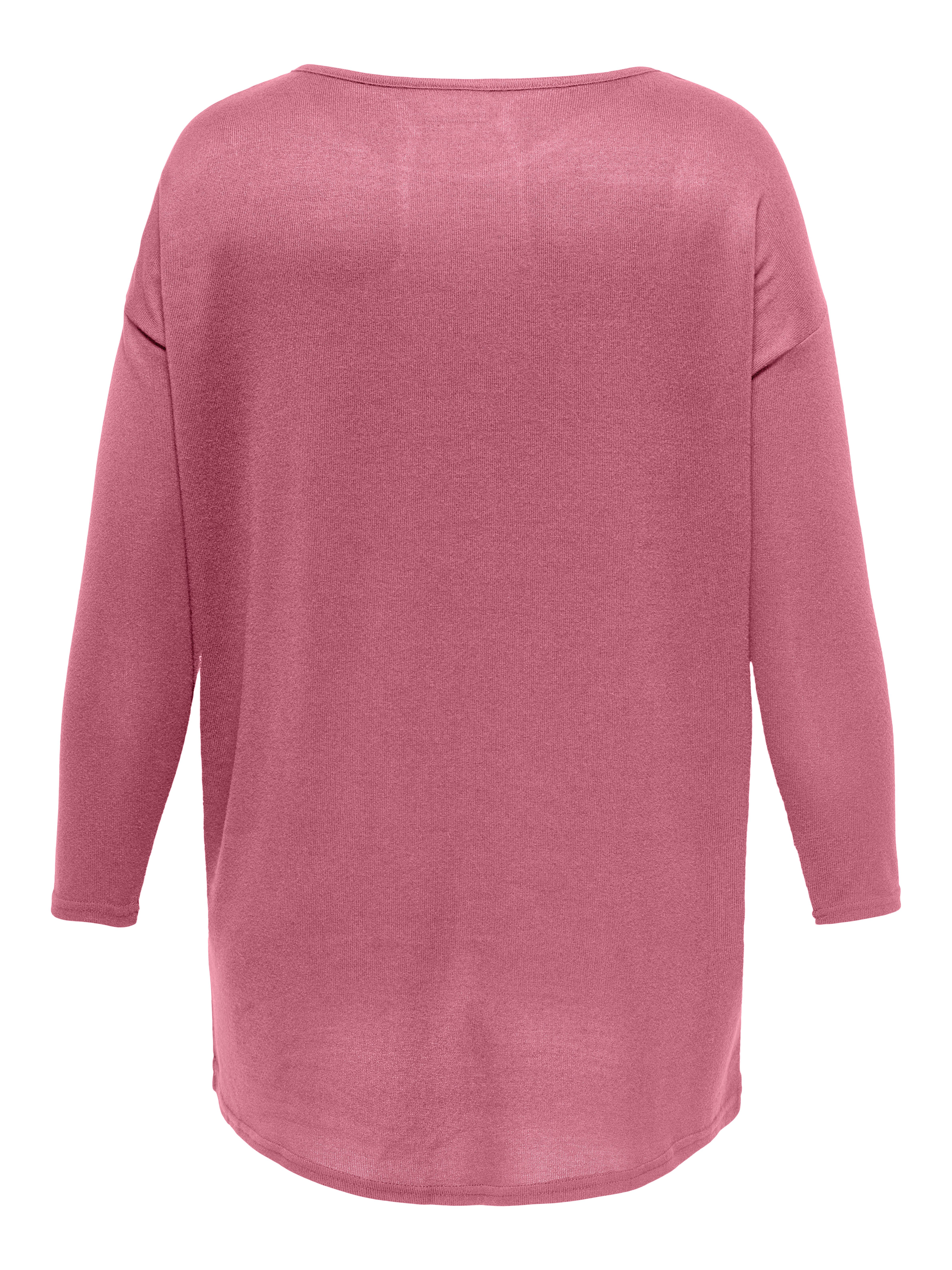 ONLY CARMAKOMA Shirt met lange mouwen CARALBA LS LONG TOP JRS