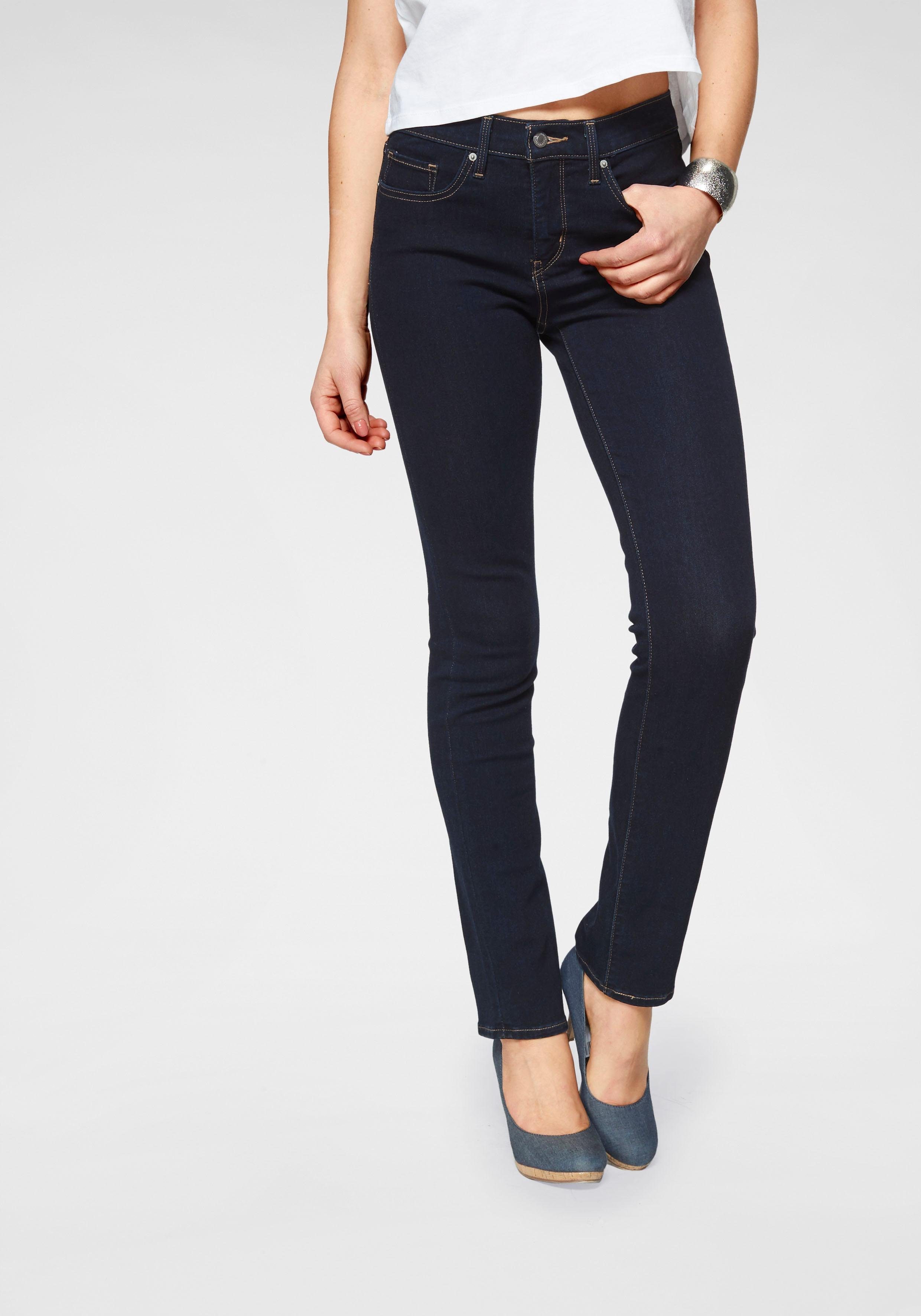 levi's skinny jeans 312 shaping slim smal shaping slim model blauw