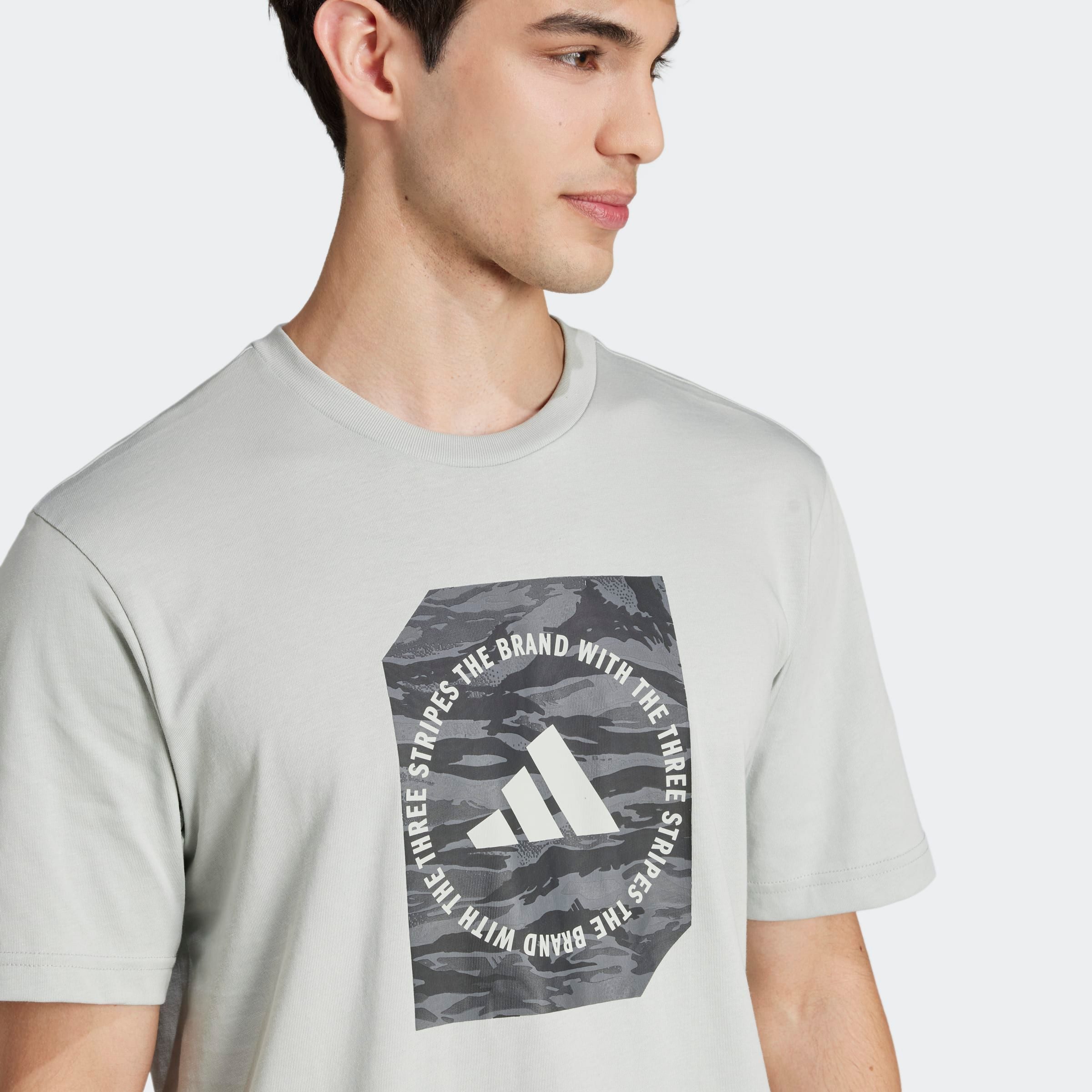adidas Sportswear T-shirt M C CAMO BOX T