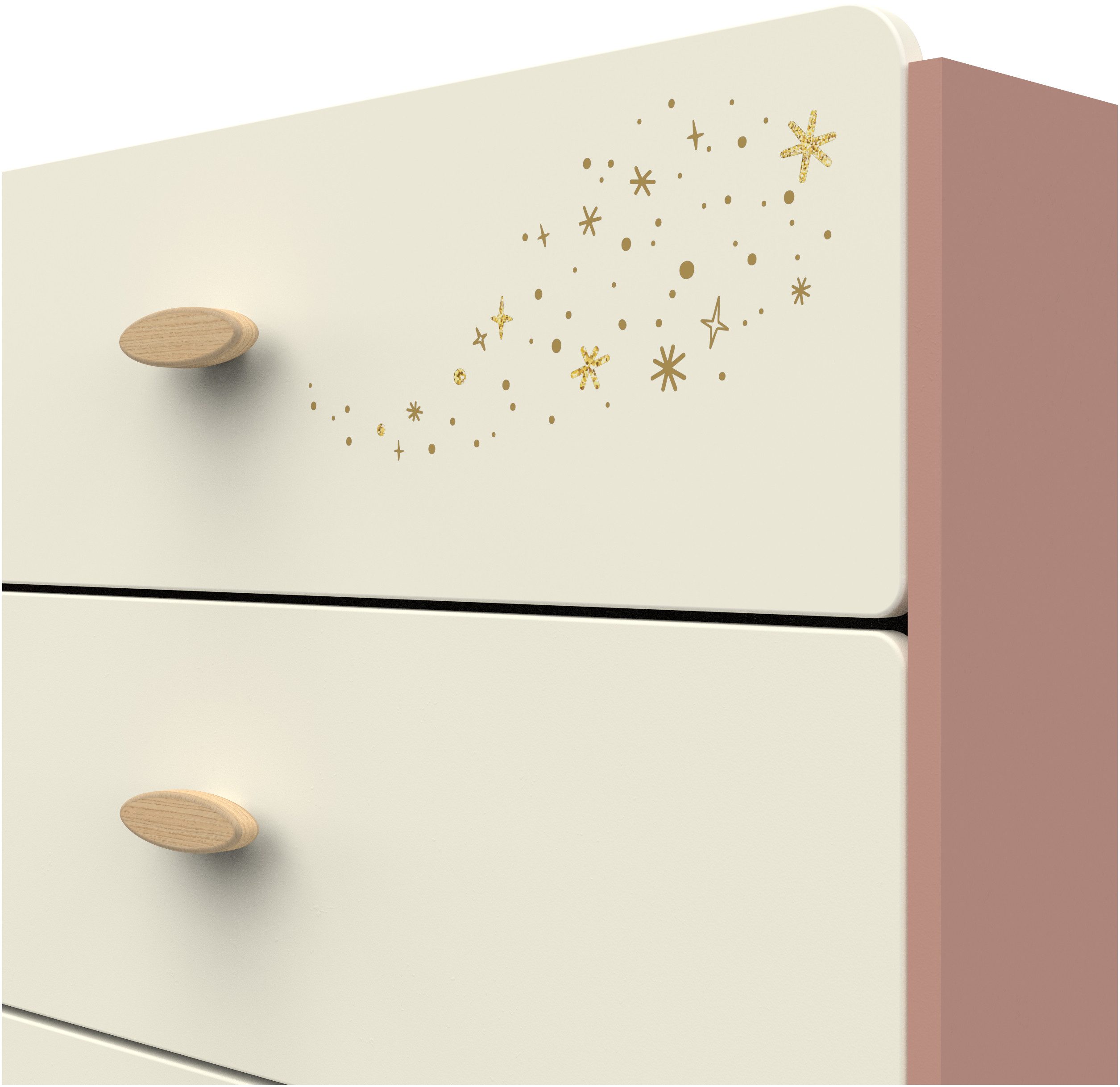 Demeyere GROUP Kast Suzie Commode 3 lades voor kinderkamer