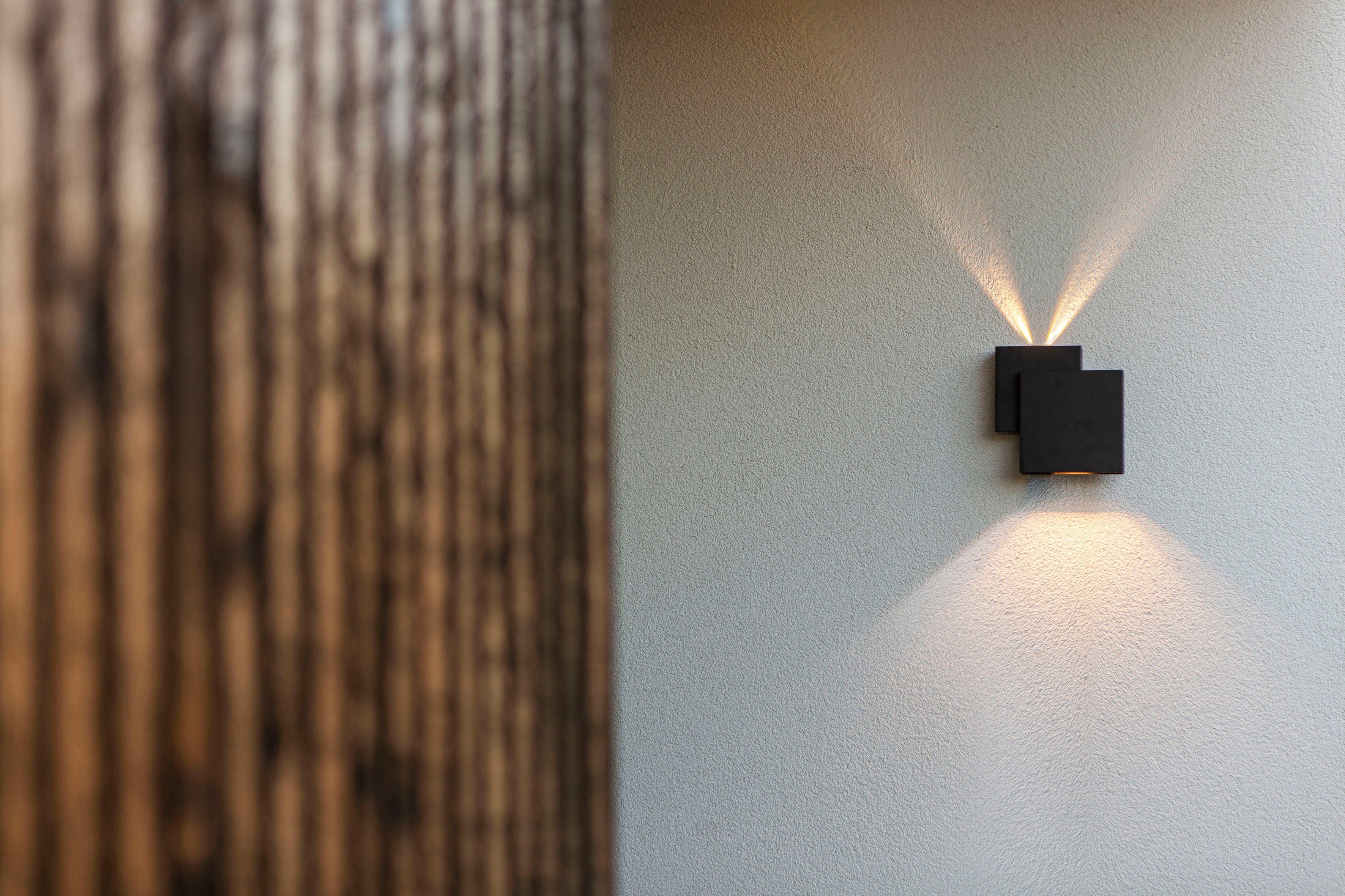 LUTEC Ledplafondlamp voor buiten Rialto uniek design, direct & indirect licht (1 stuk)