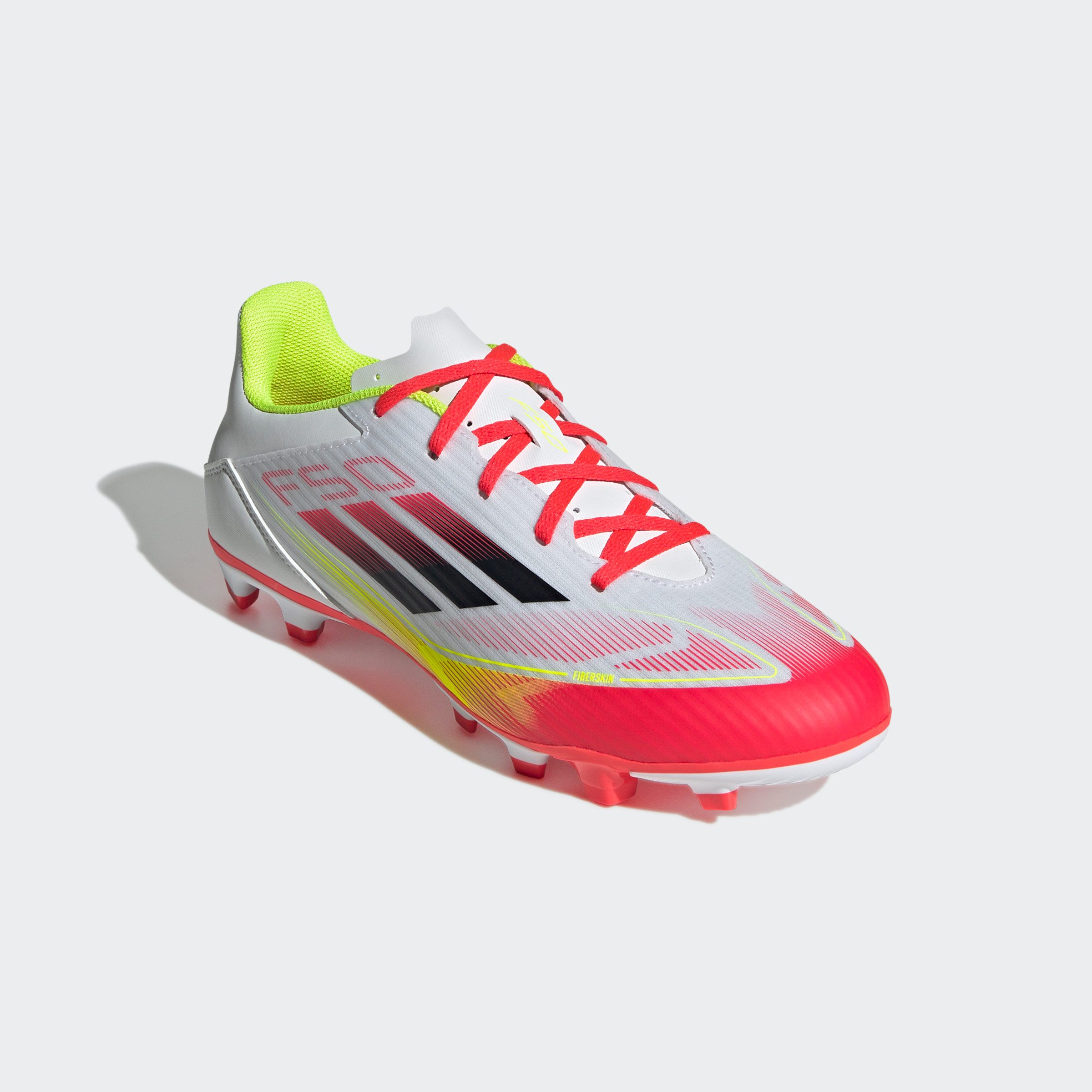 adidas Performance Voetbalschoenen F50 CLUB FG/MG unisex zaalvoetbalschoenen maat 42,5 wit