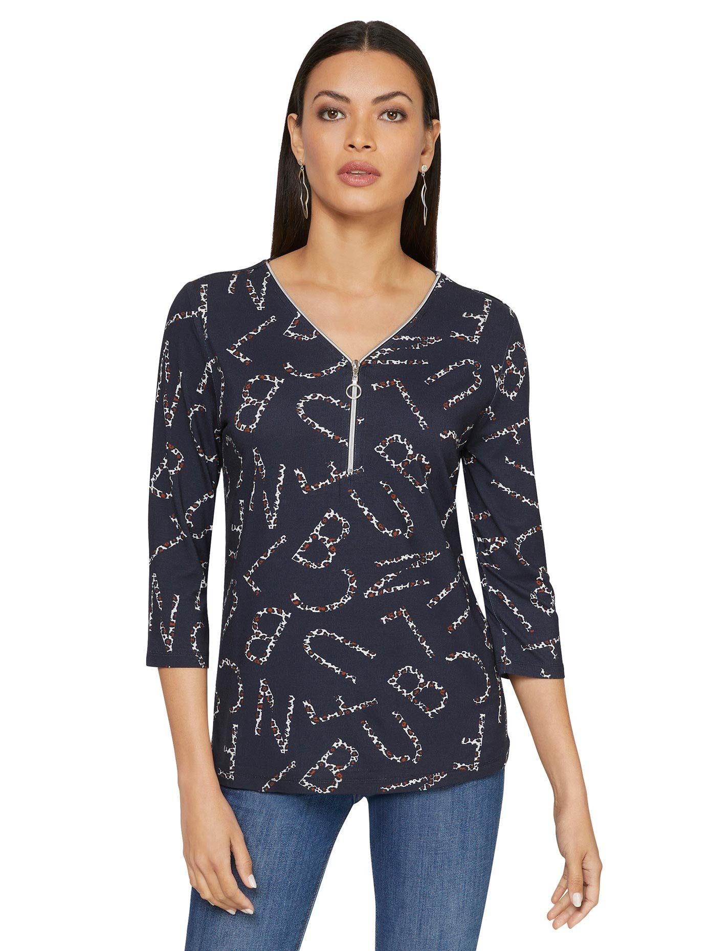 Creation L Shirt met 3/4-mouwen Shirt (1-delig)