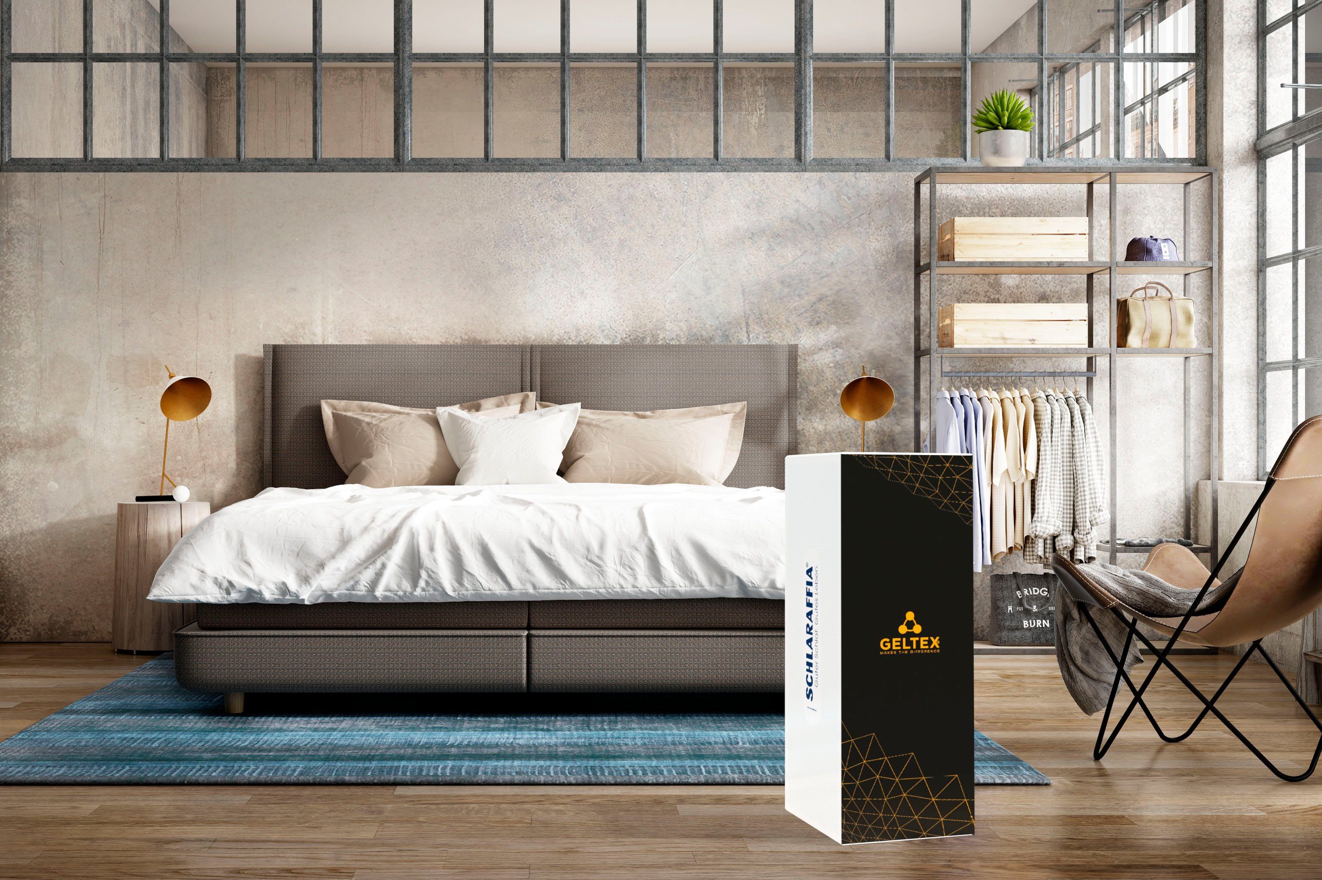 Schlaraffia Topmatras Roll'n'Sleep Geltex Next in 90x200 en andere maten verkrijgbaar (1 stuk)