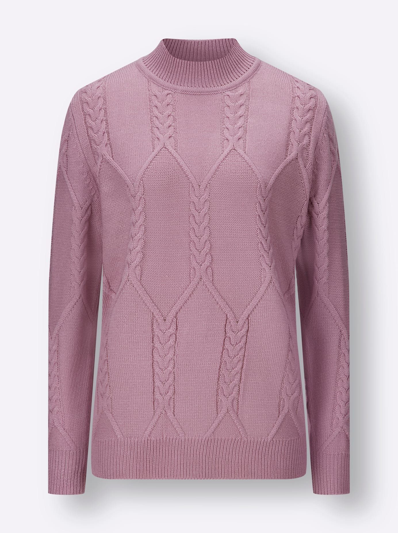 Classic Basics Gebreide Trui met opstaande kraag