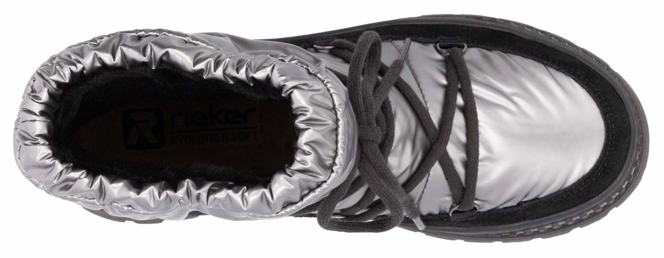 Rieker EVOLUTION Winterlaarzen , snowboots, veterschoenen met waterafstotende tex-membraan