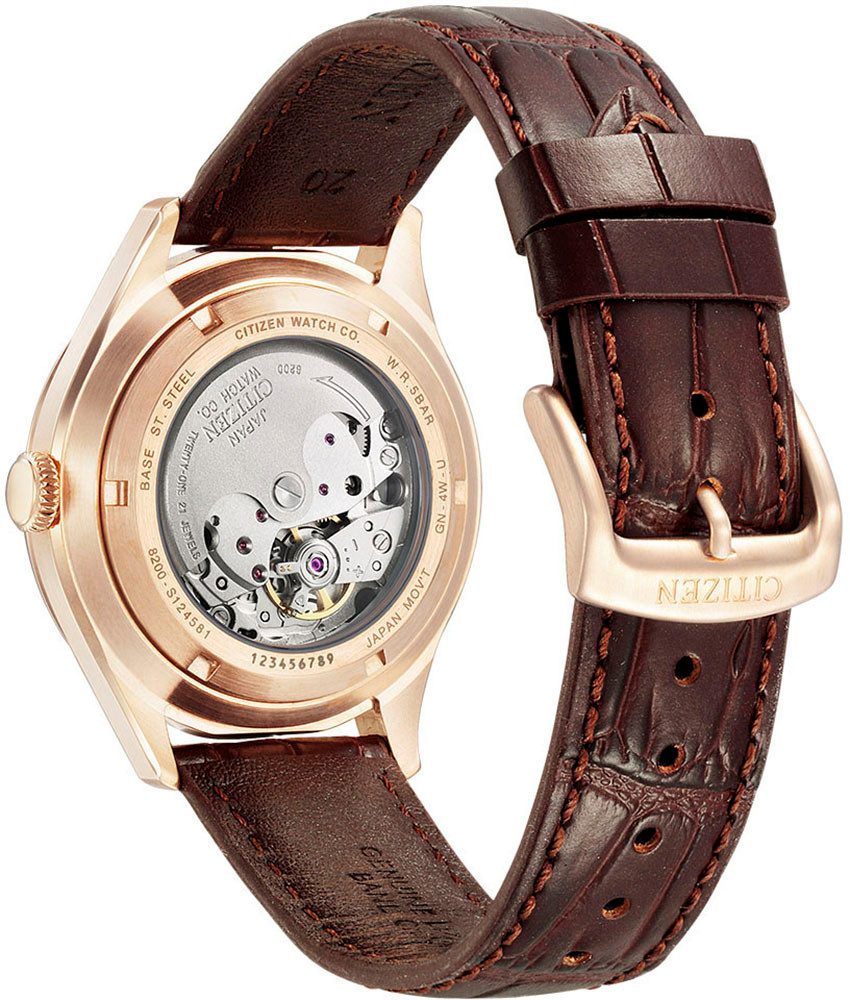 Citizen Automatisch horloge NH8390-20LE Polshorloge, mechanisch horloge, herenhorloge, datum, roestvrijstalen band