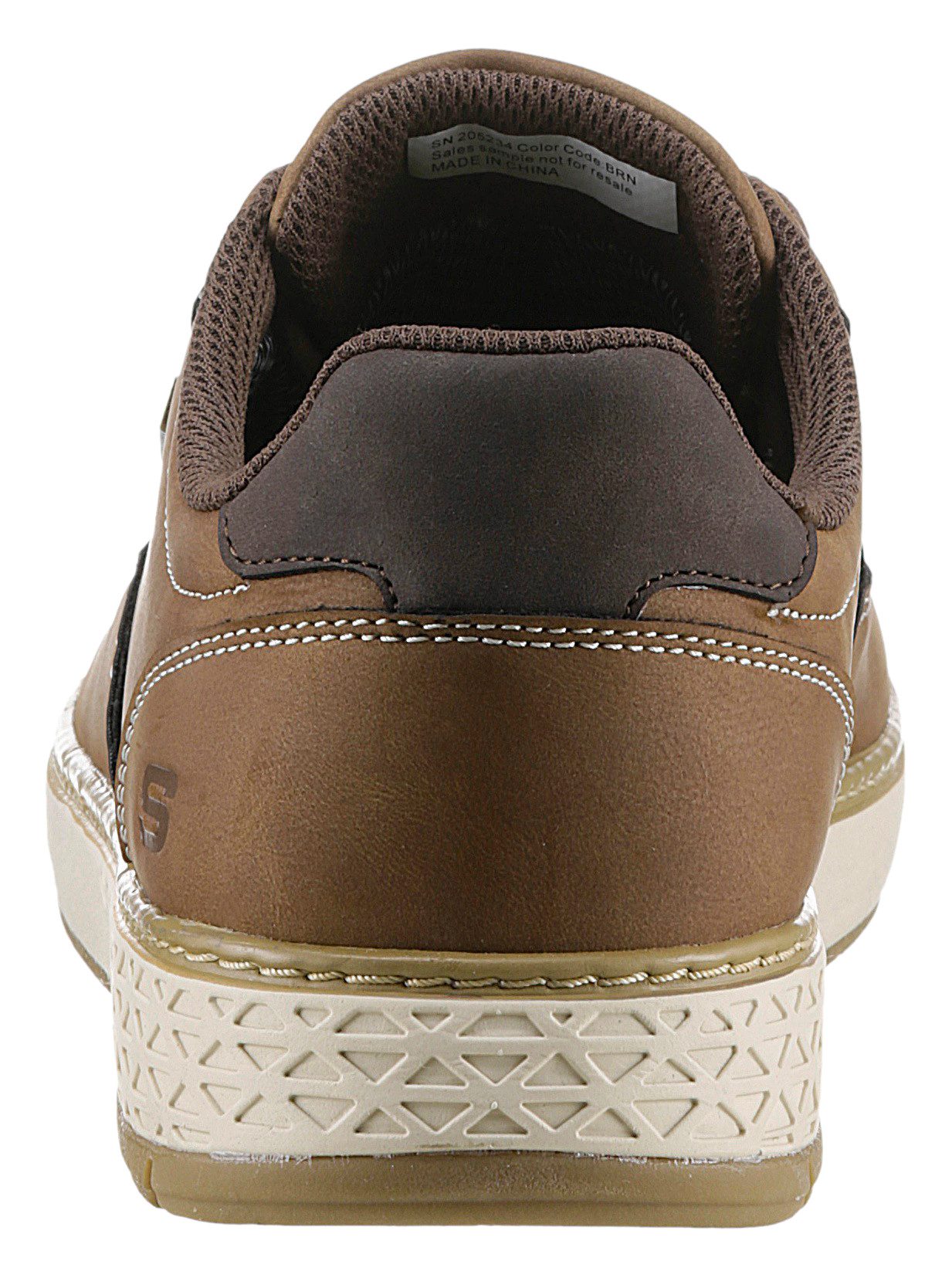 Skechers Veterschoenen GARLAN trekking schoen, sneakers, vrijetijdsschoen met contraststiksels